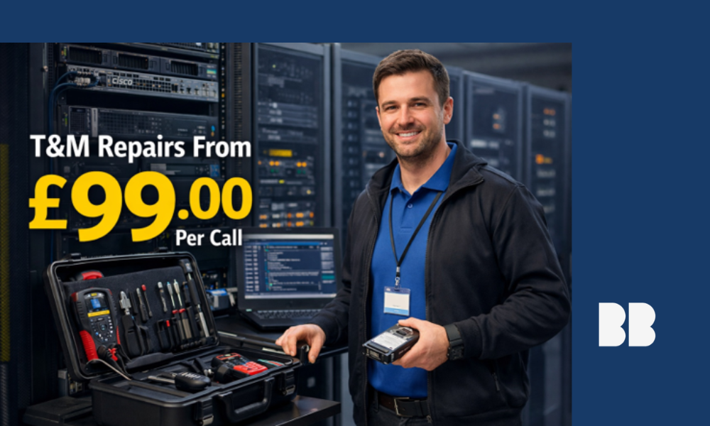 image for Time & Materials Hardware Repairs: Servers, Storage & Networks