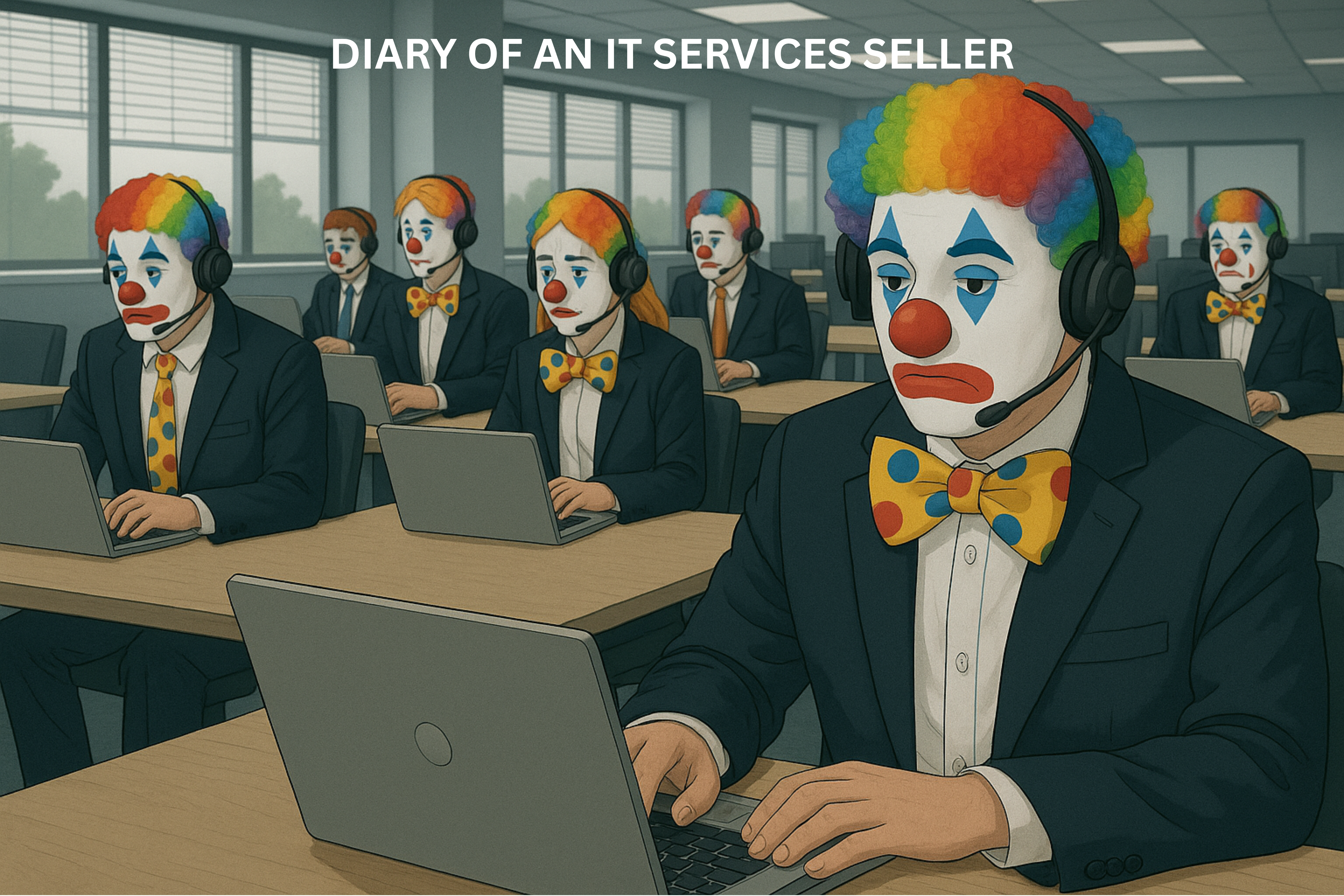 image for Diary of an IT Services Seller: Calendar Clowns