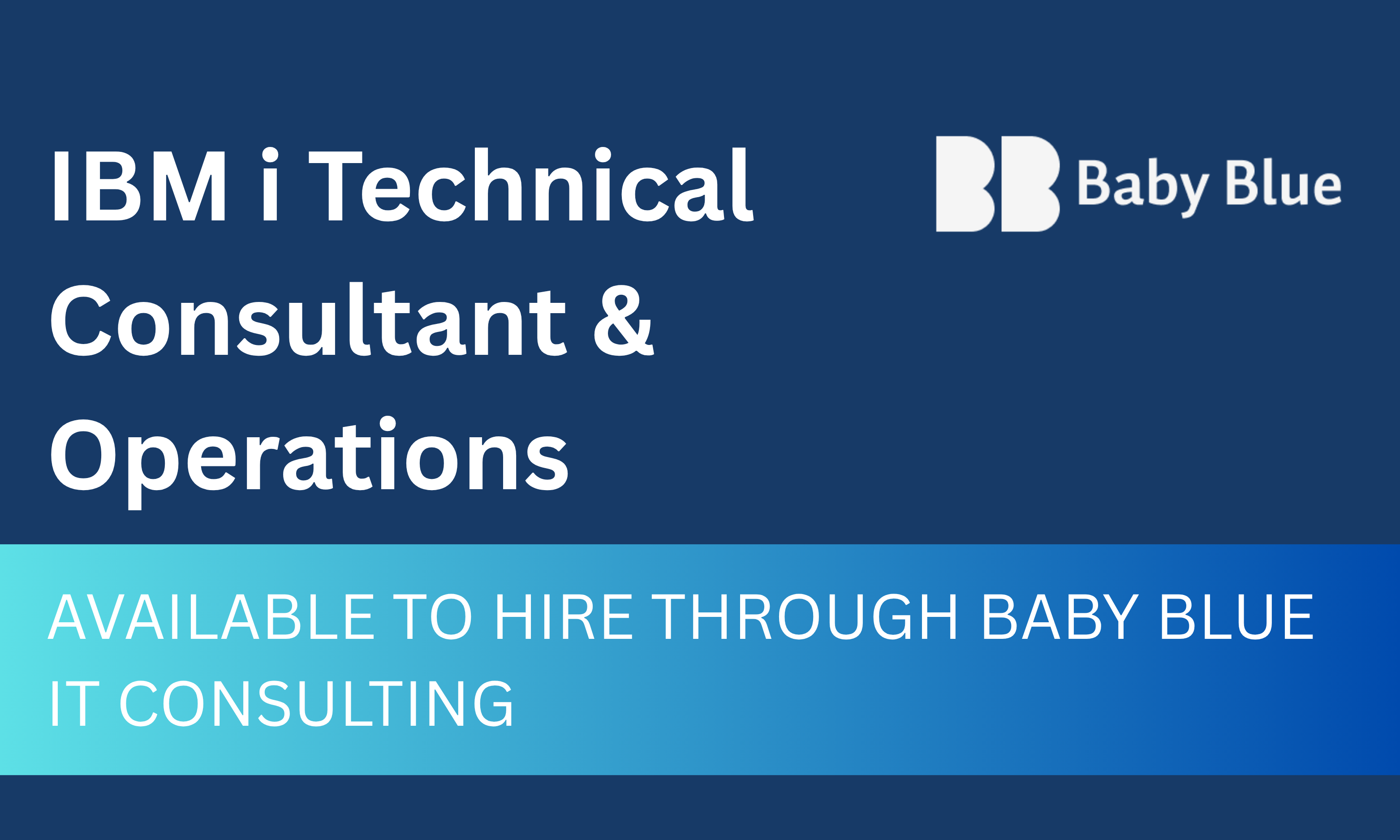 image for IBM i Technical Consultant & Operations