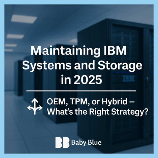 image for Maintaining IBM Systems and Storage in 2025: OEM, TPM, or Hybrid?