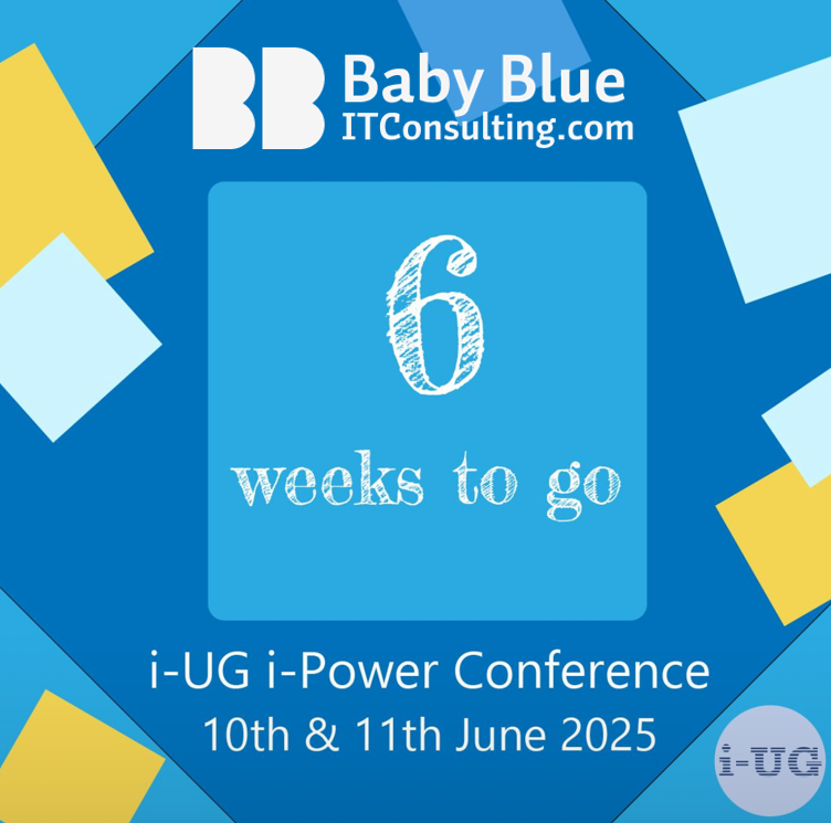 image for Join Baby Blue at the i-UG UK Conference – 10 & 11 June, Northampton