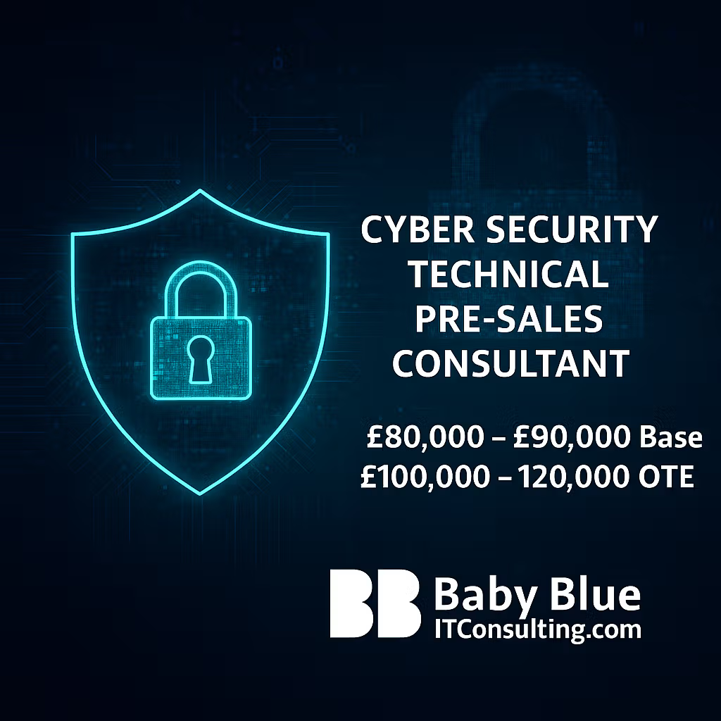 image for Cyber Security Technical Pre-Sales Consultant