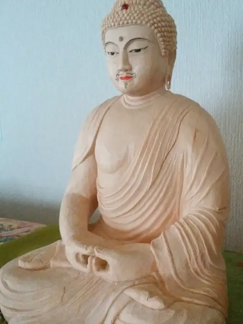 고객님의 조각 작품 하야카와 아키라 기소 히노키 (기소 편백나무)