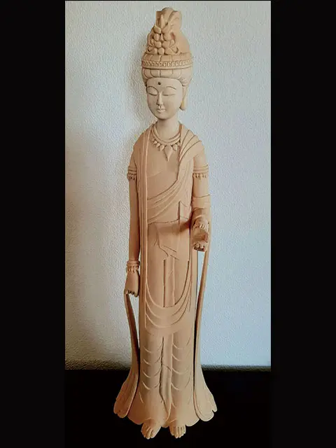 고객님의 작품: 관음 기소 히노키 (기소 편백나무)