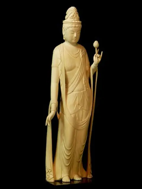 고객님의 조각 작품 관세음보살상 미히바