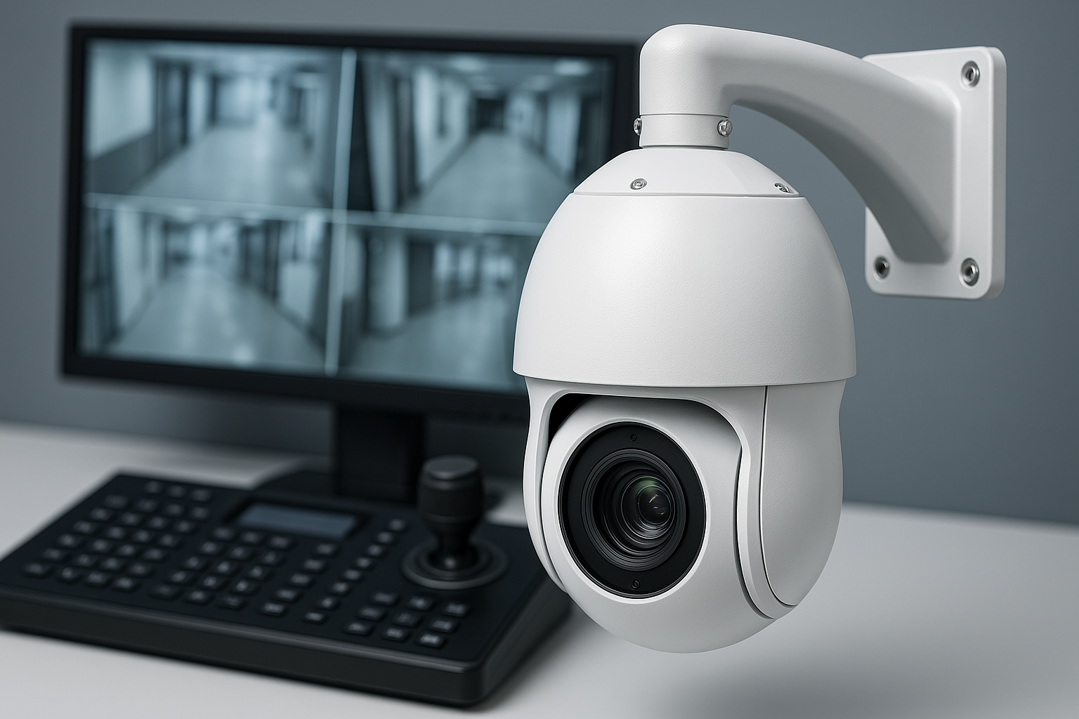 Cámaras PTZ: Control Pan-Tilt-Zoom en Videovigilancia Profesional