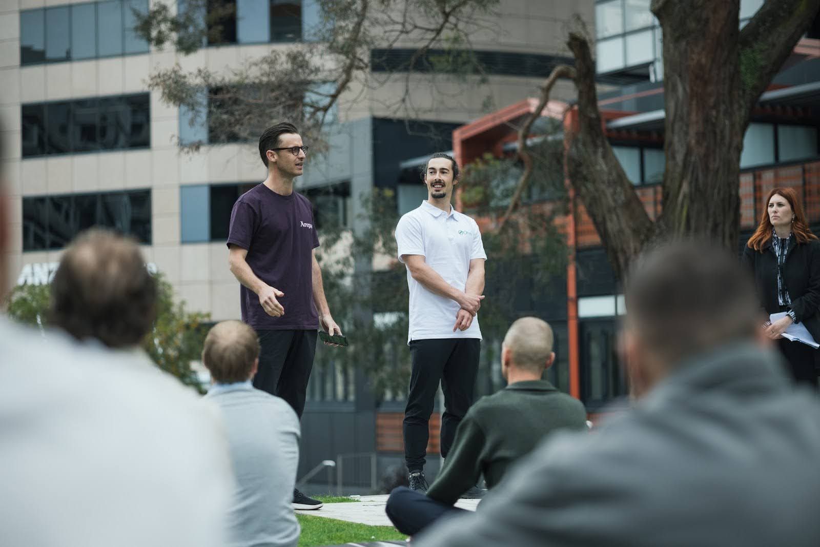 Fraser teaching the Optimal Health Model