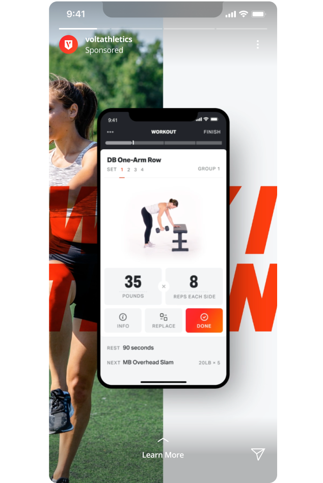 2019 Ad campaign for Volt Athletics