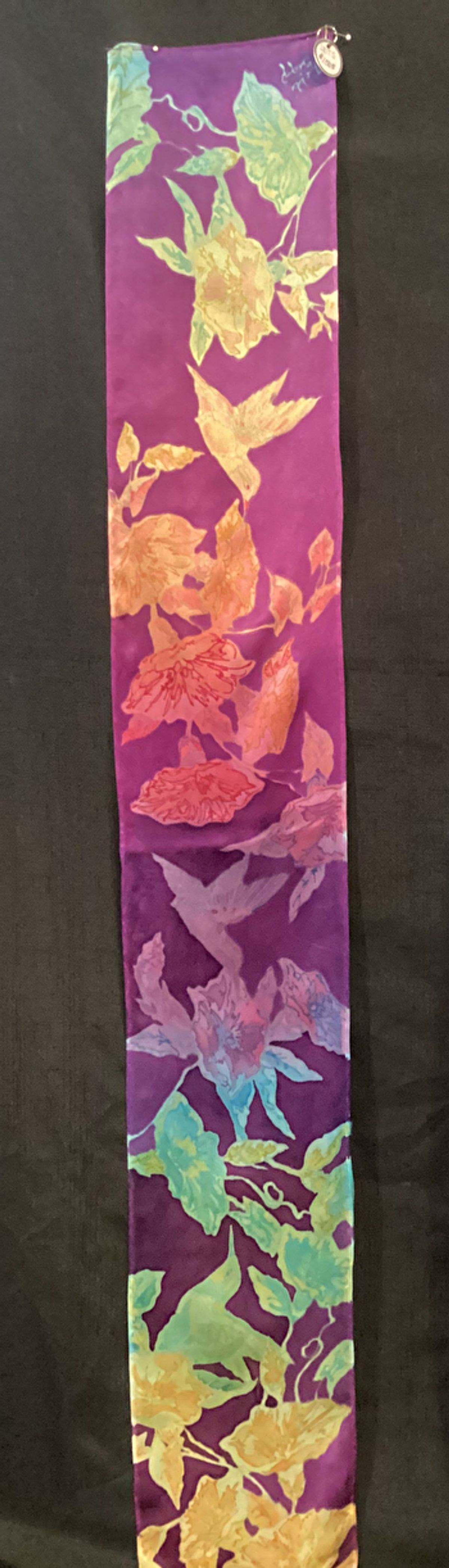 Morning Glories and Hummingbirds — image 3