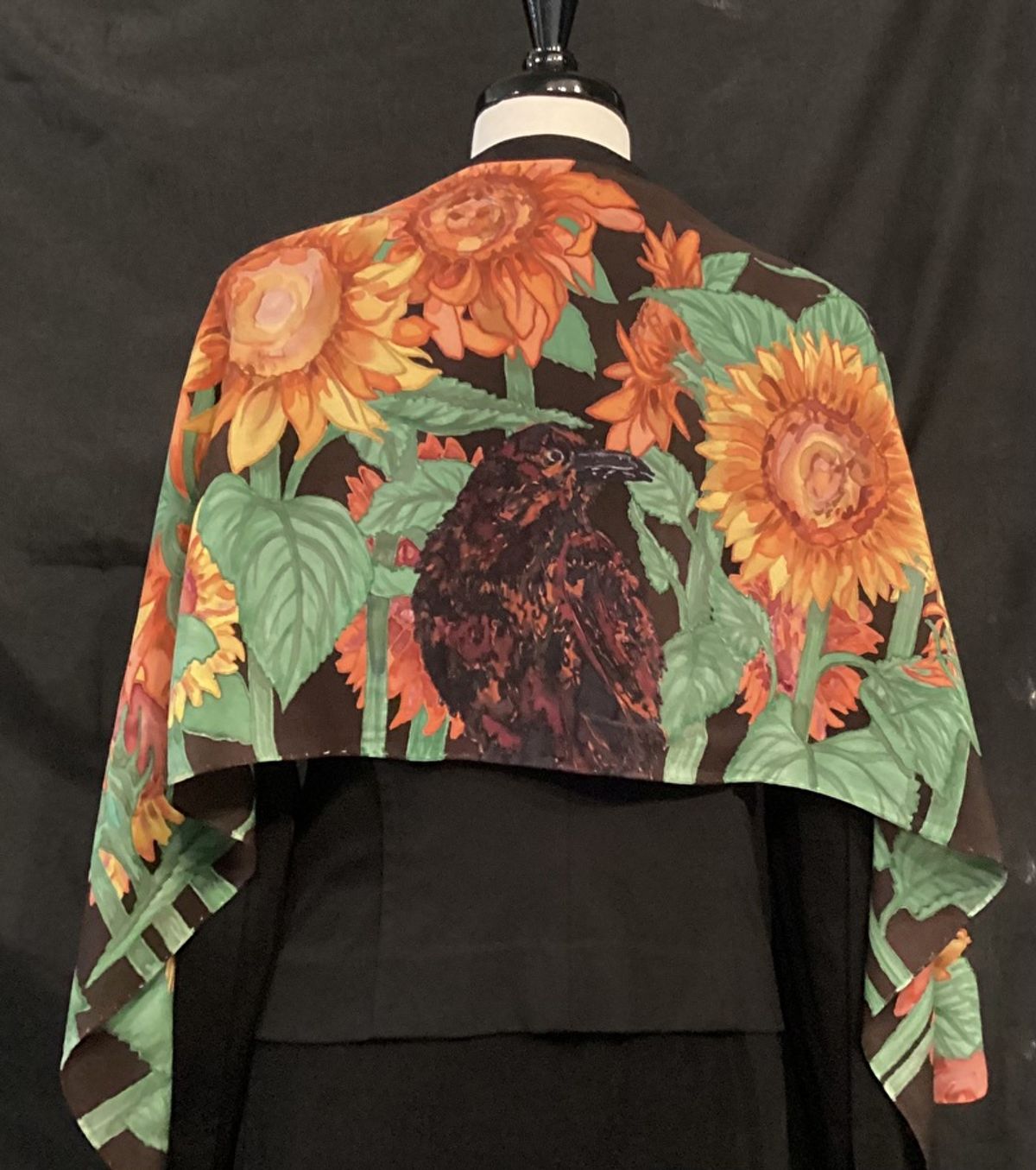 Raven in Sunflowers — image 2