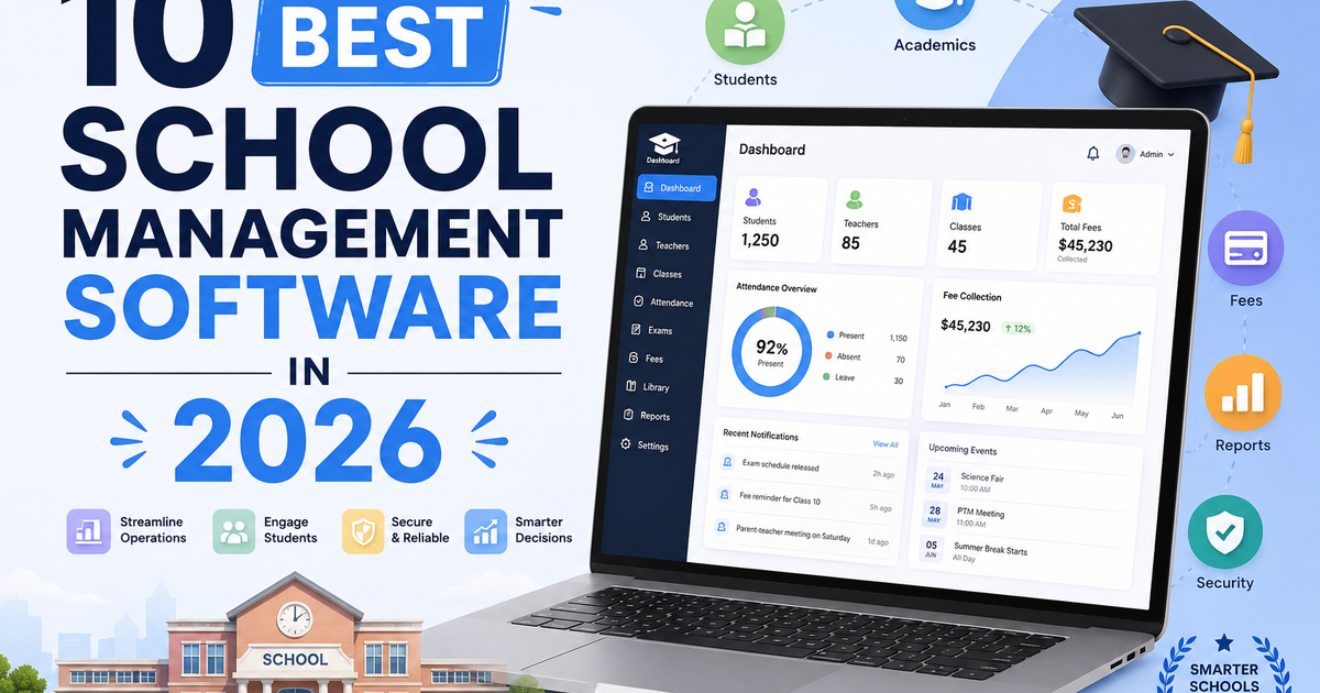 Best School Management Software 2026: 10 Platforms Compared