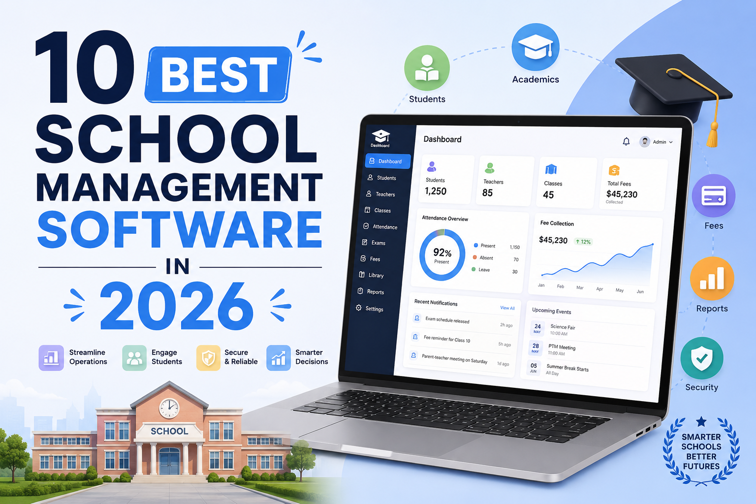 10 Best School Management System 2026: Features and Pricing