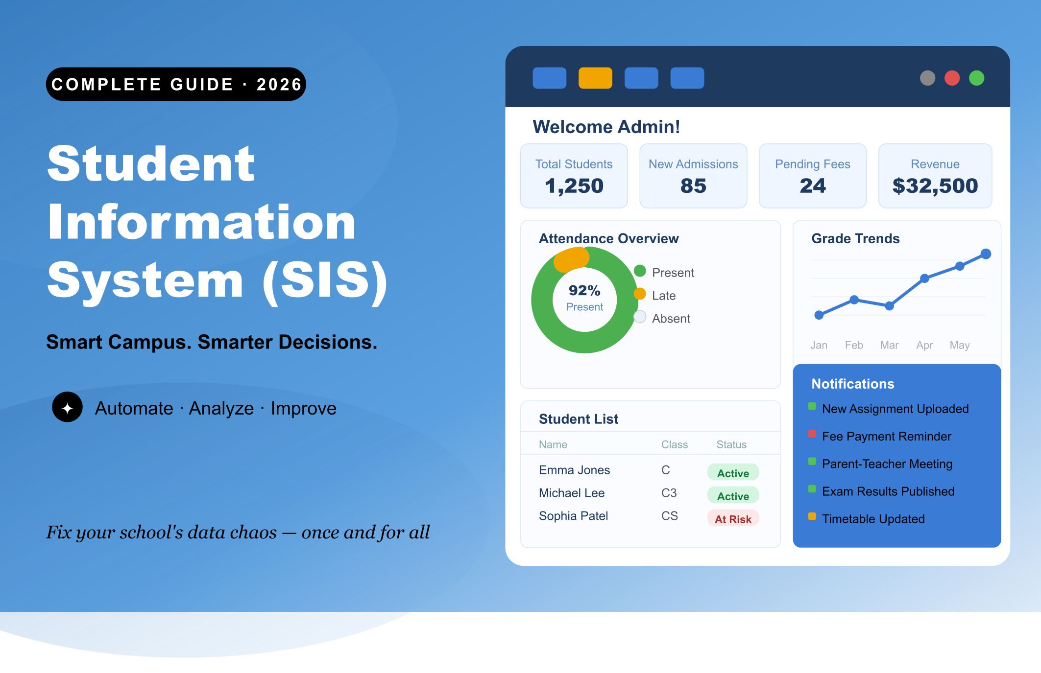 Student Information System (SIS): Complete Guide 2026