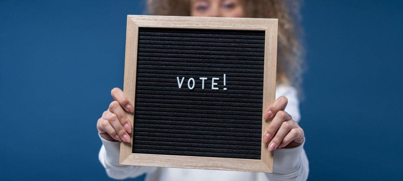 Señal de voto