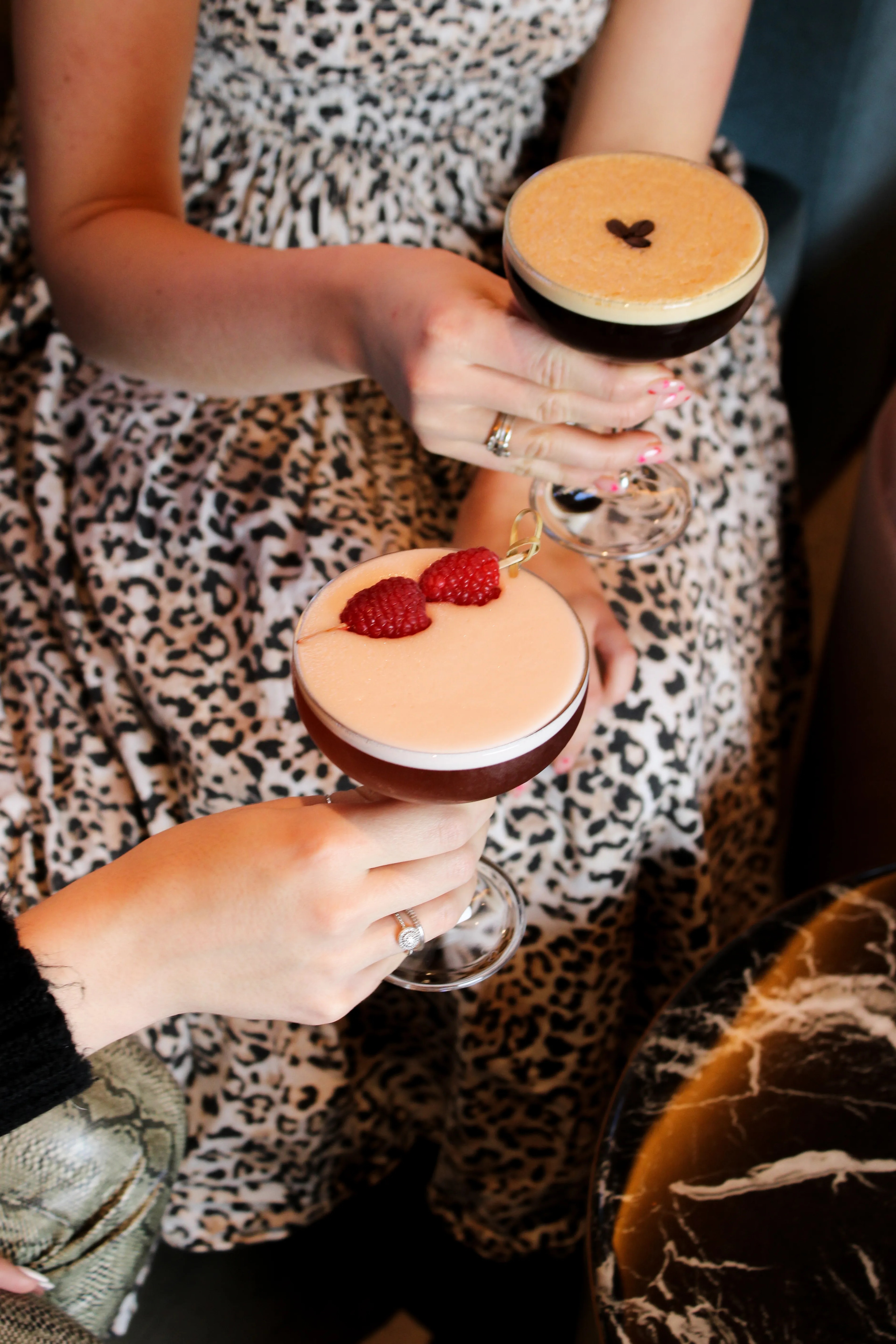 Elegant evening drinks at The Bar, One Warwick Park