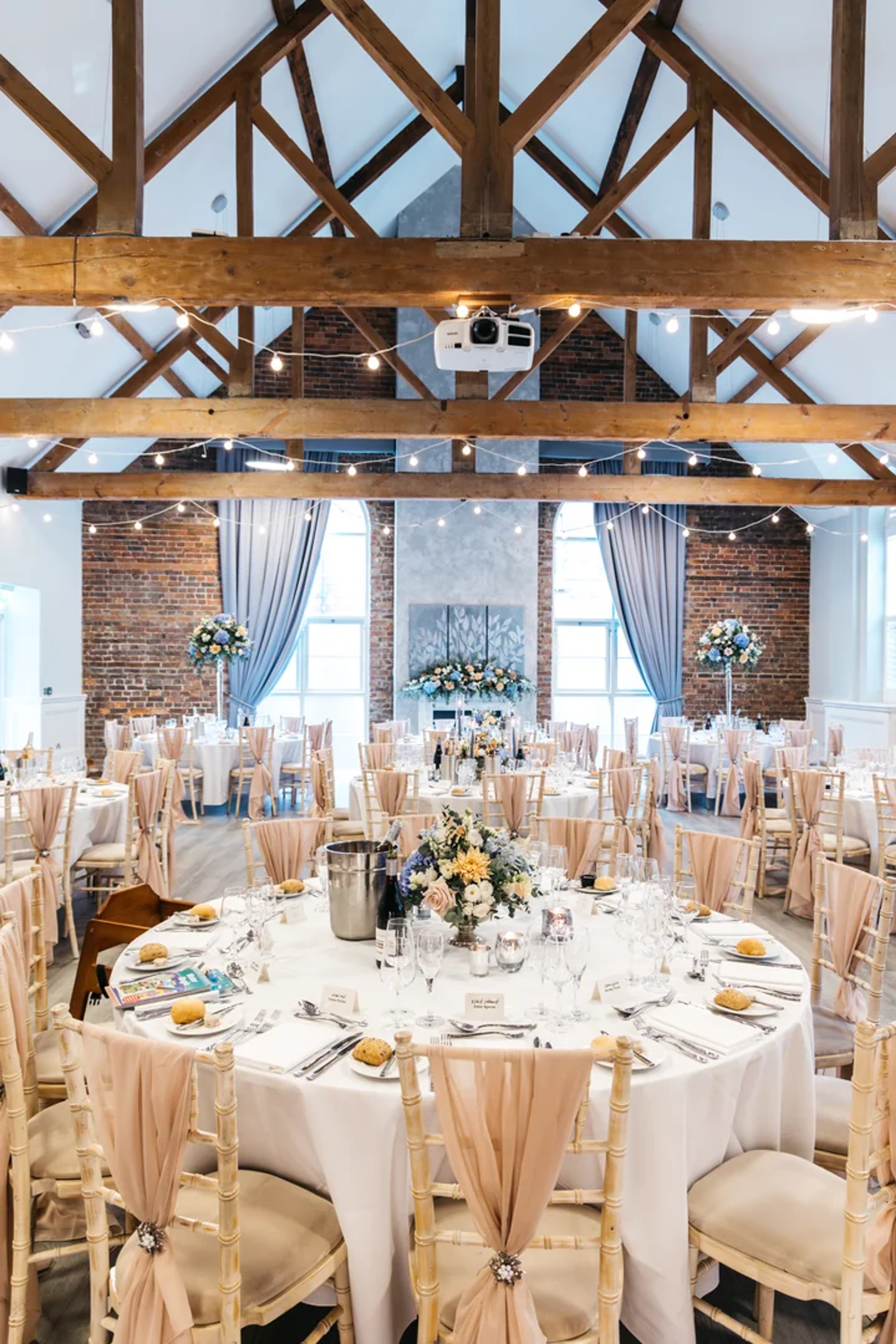 Wedding reception venue at One Warwick Park