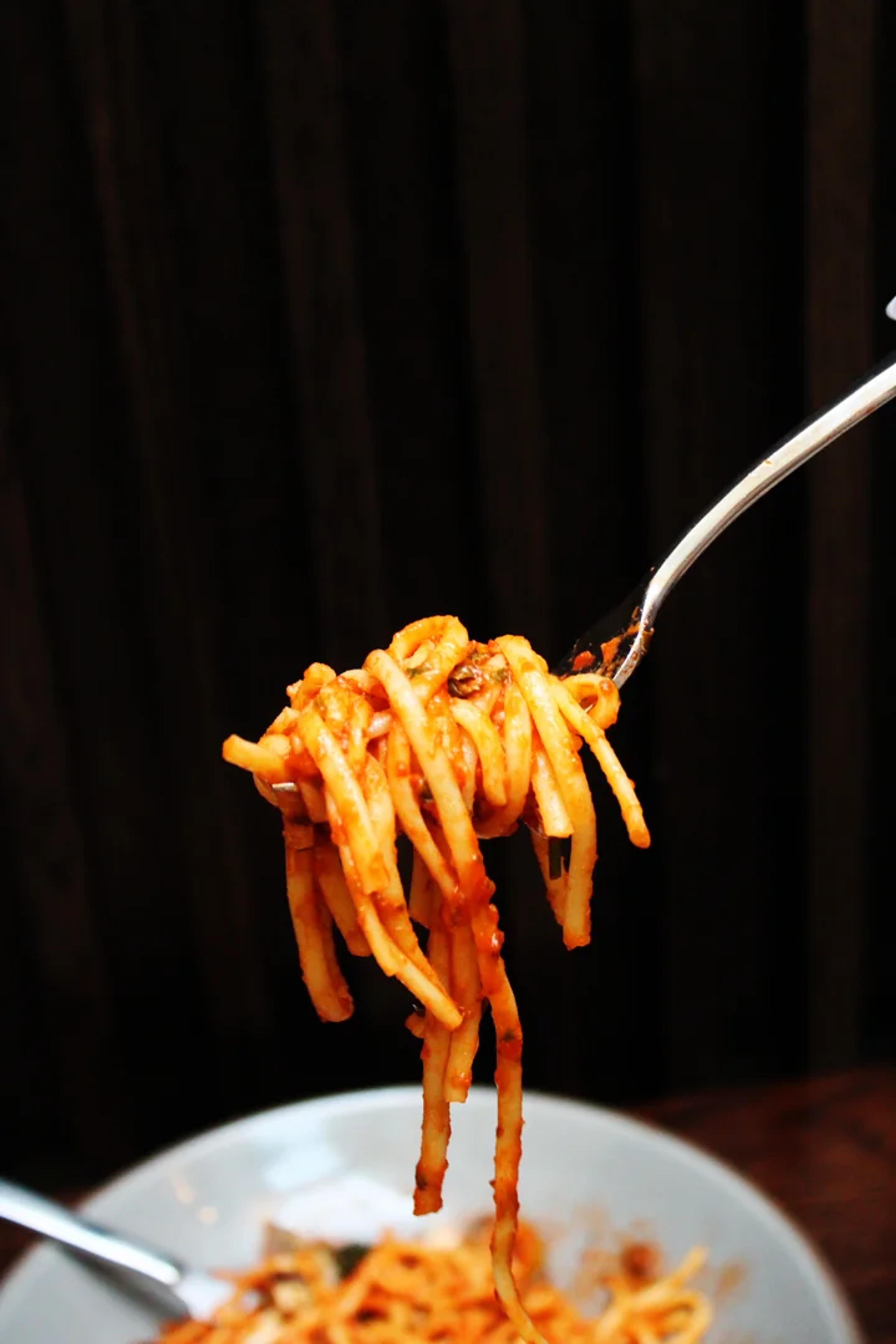 Fresh pasta at The Brasserie, One Warwick Park