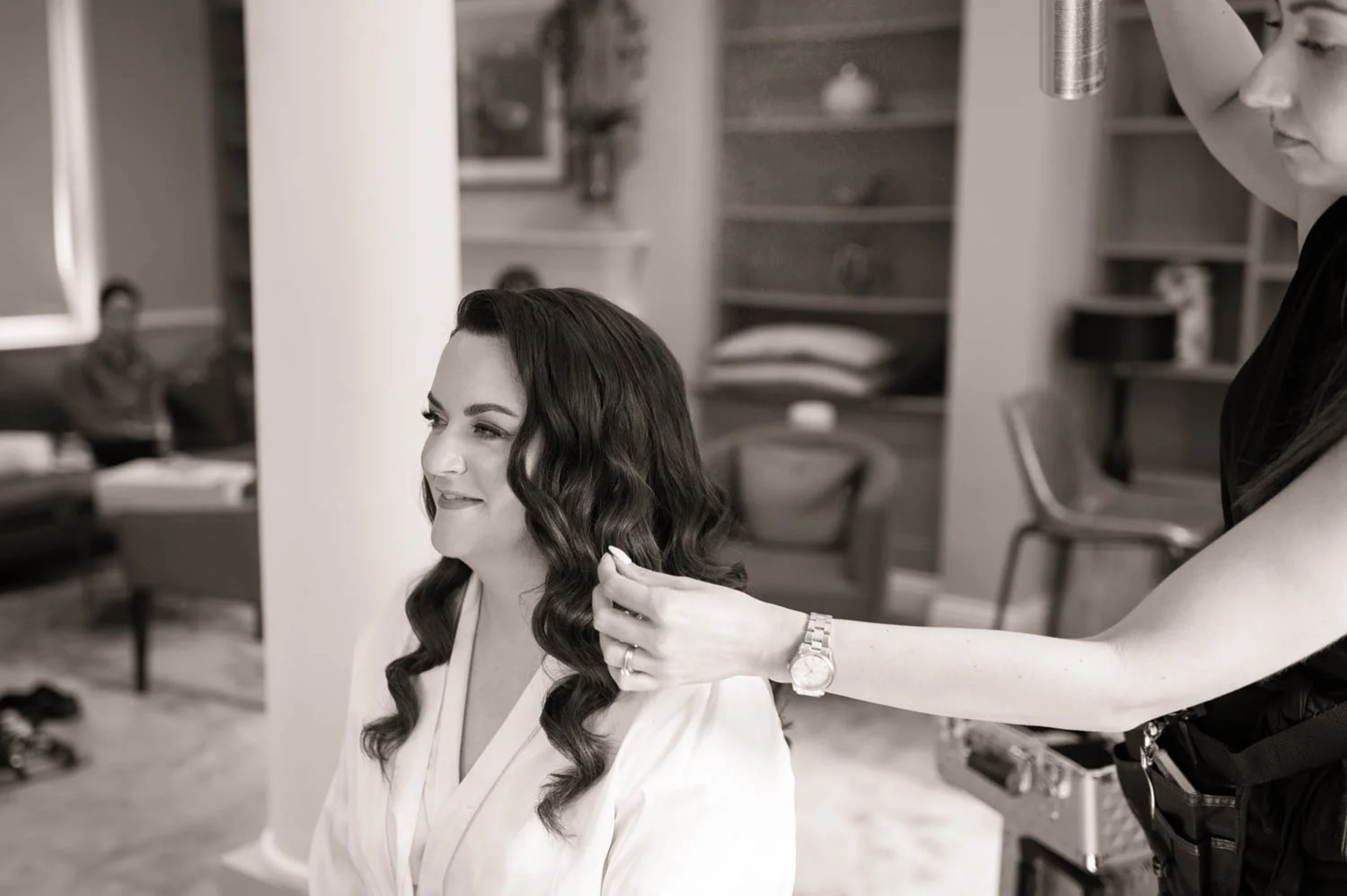 Newlywed couple celebrating their special day