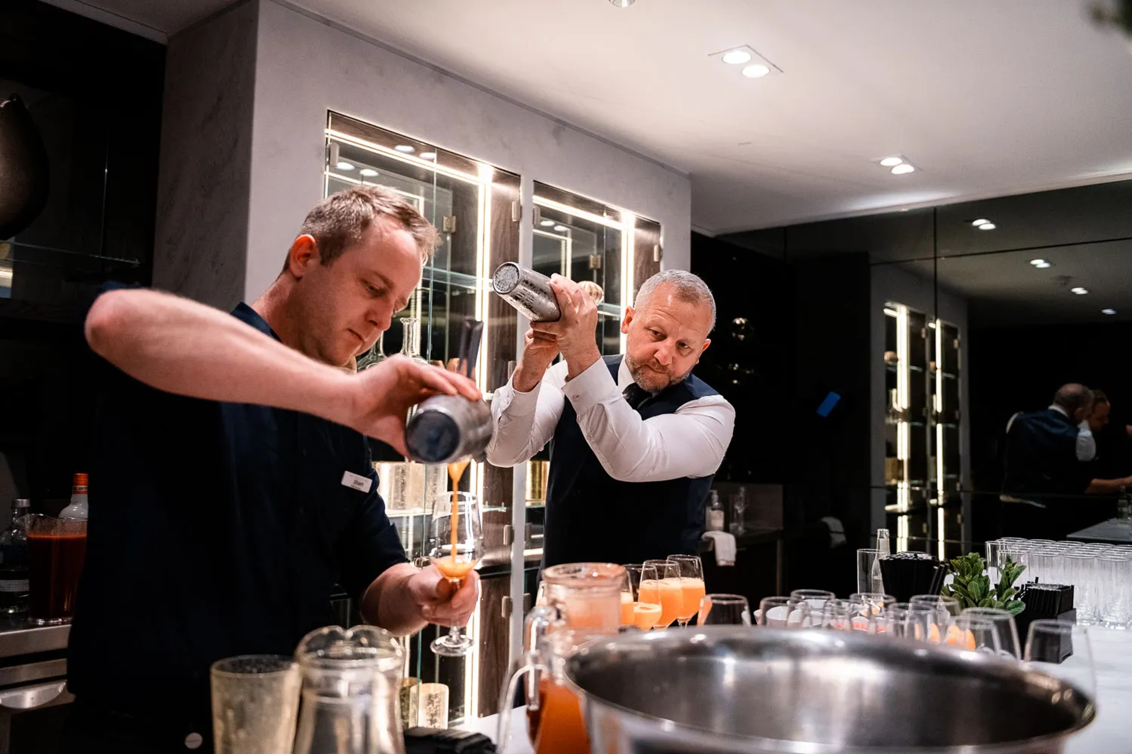 First dance at a wedding evening reception