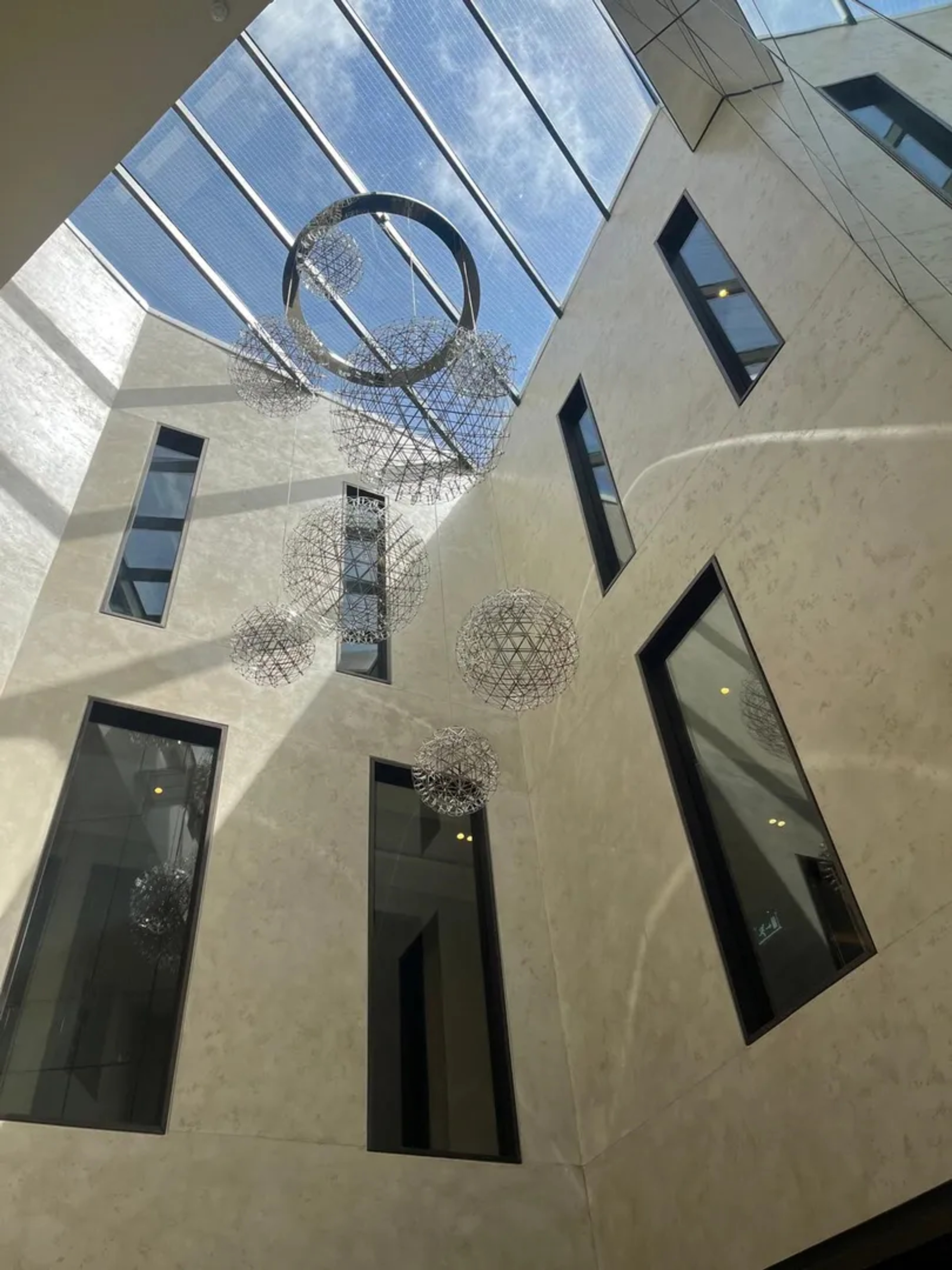 The Atrium at One Warwick Park — a light-filled space for celebrations