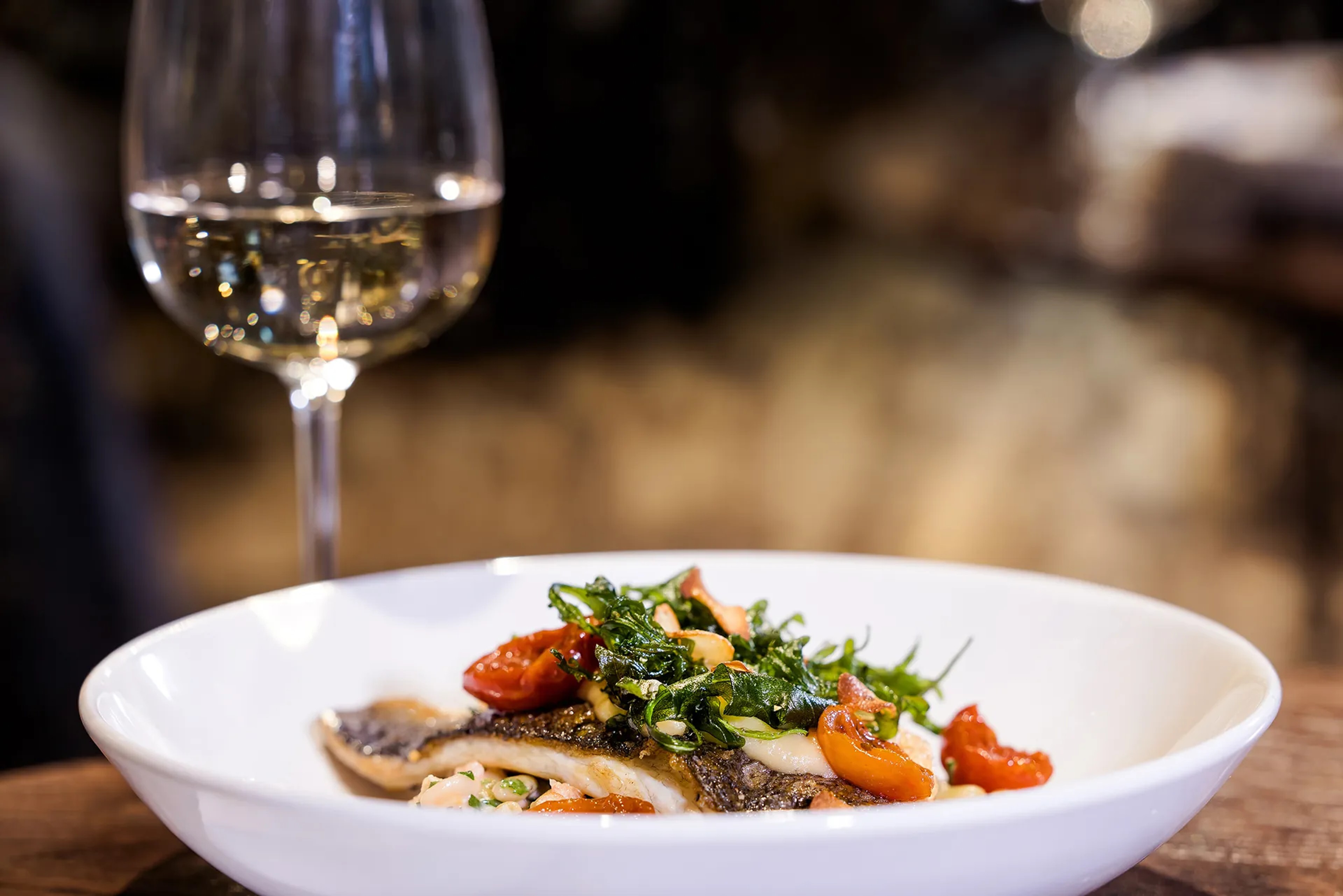 Seasonal dining at The Brasserie, One Warwick Park