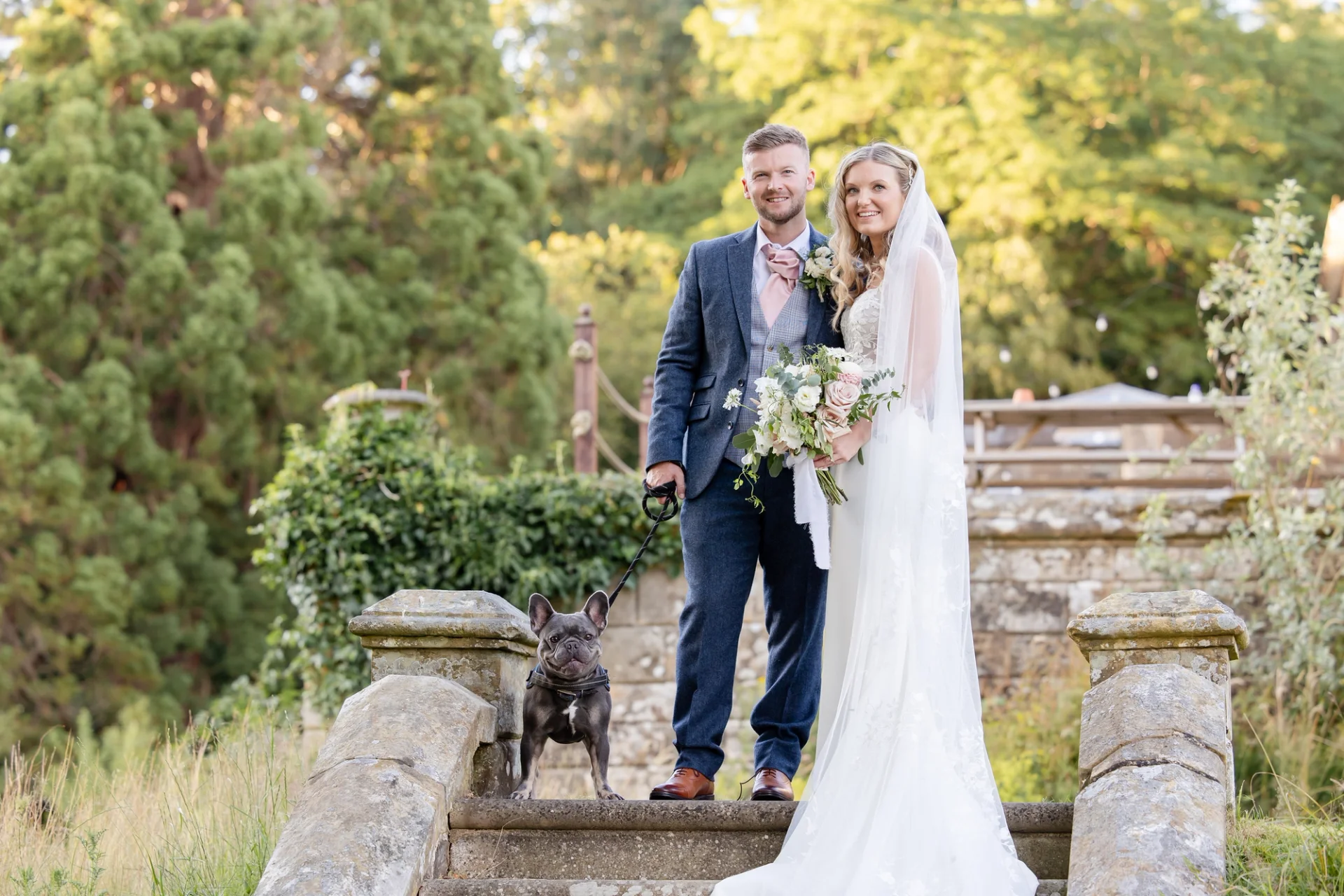 Wedding Couple at Salomons Estate
