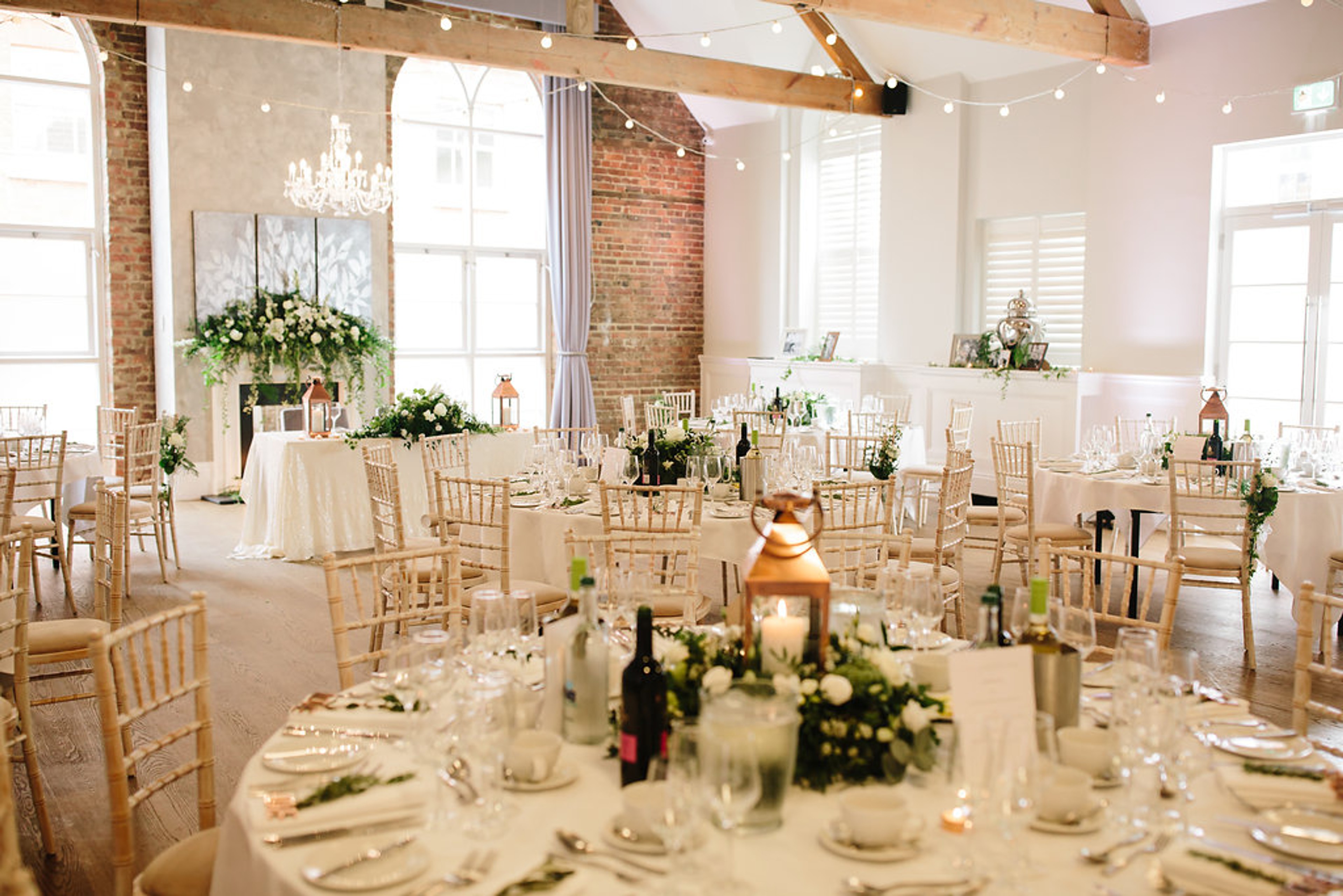 Wedding reception celebrations