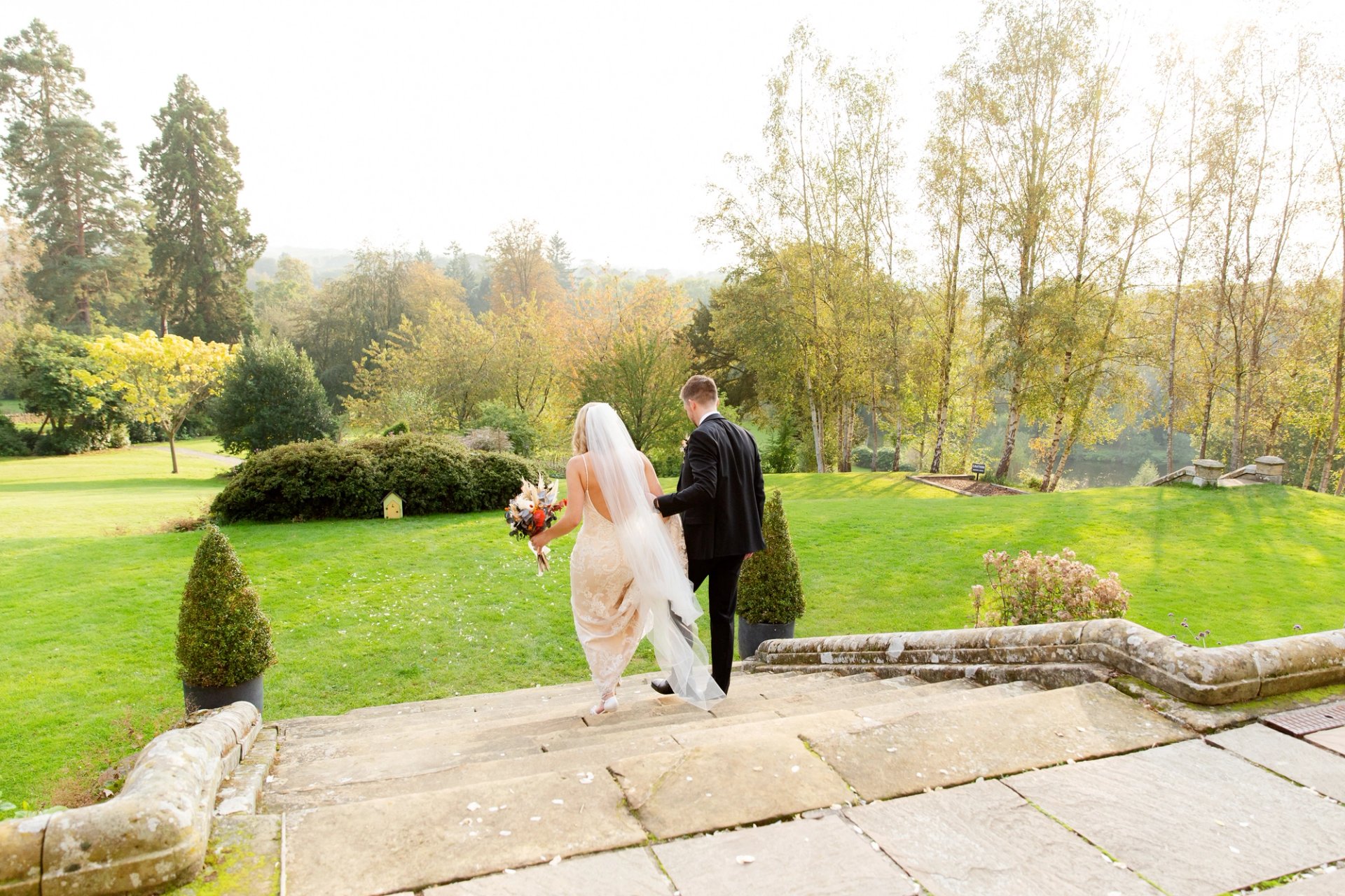 Wedding Couple at Salomons Estate