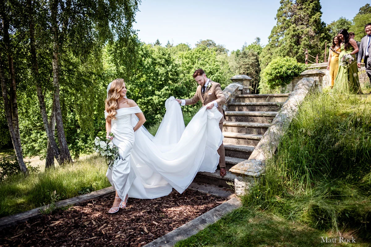 Wedding Couple at Salomons Estate