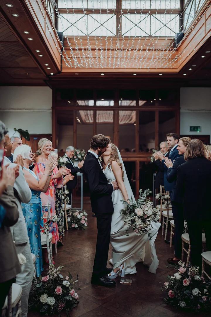 Wedding couple at Salomons Estate