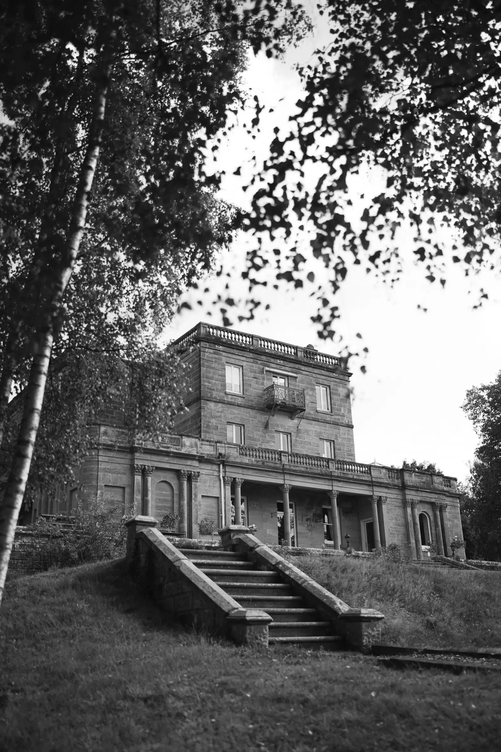 Historic manor house at Salomons Estate