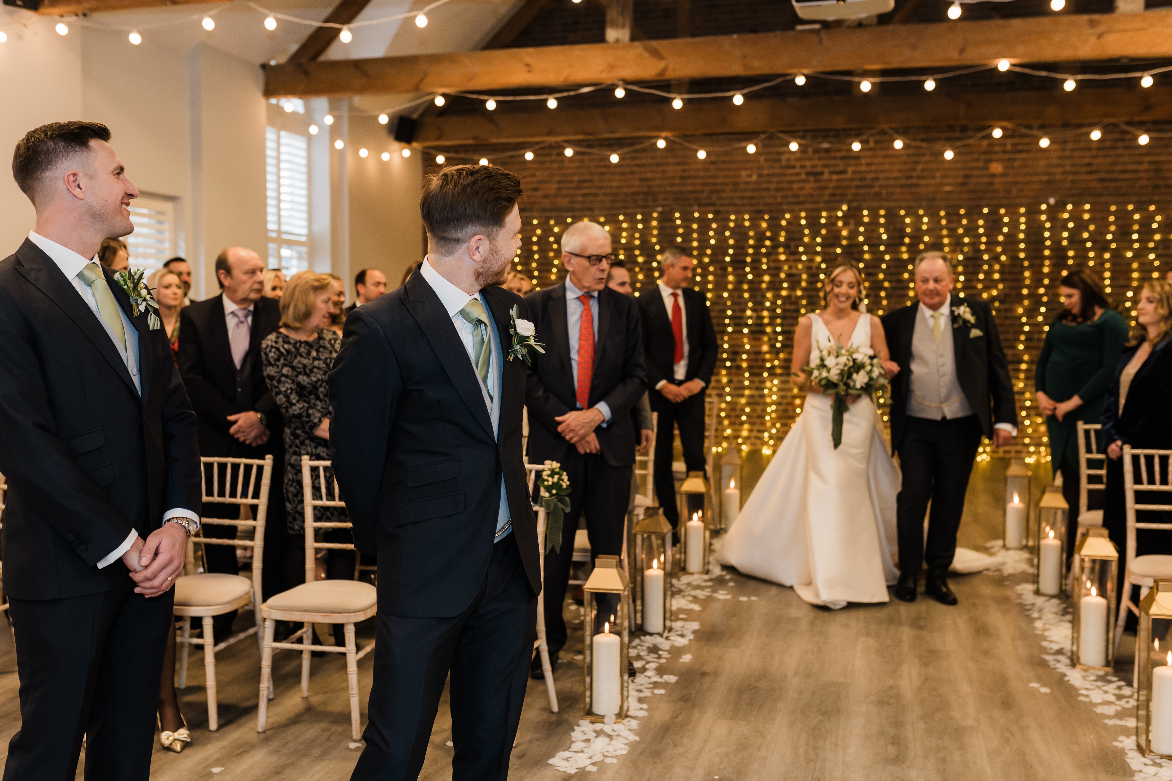 Wedding ceremony at One Warwick Park