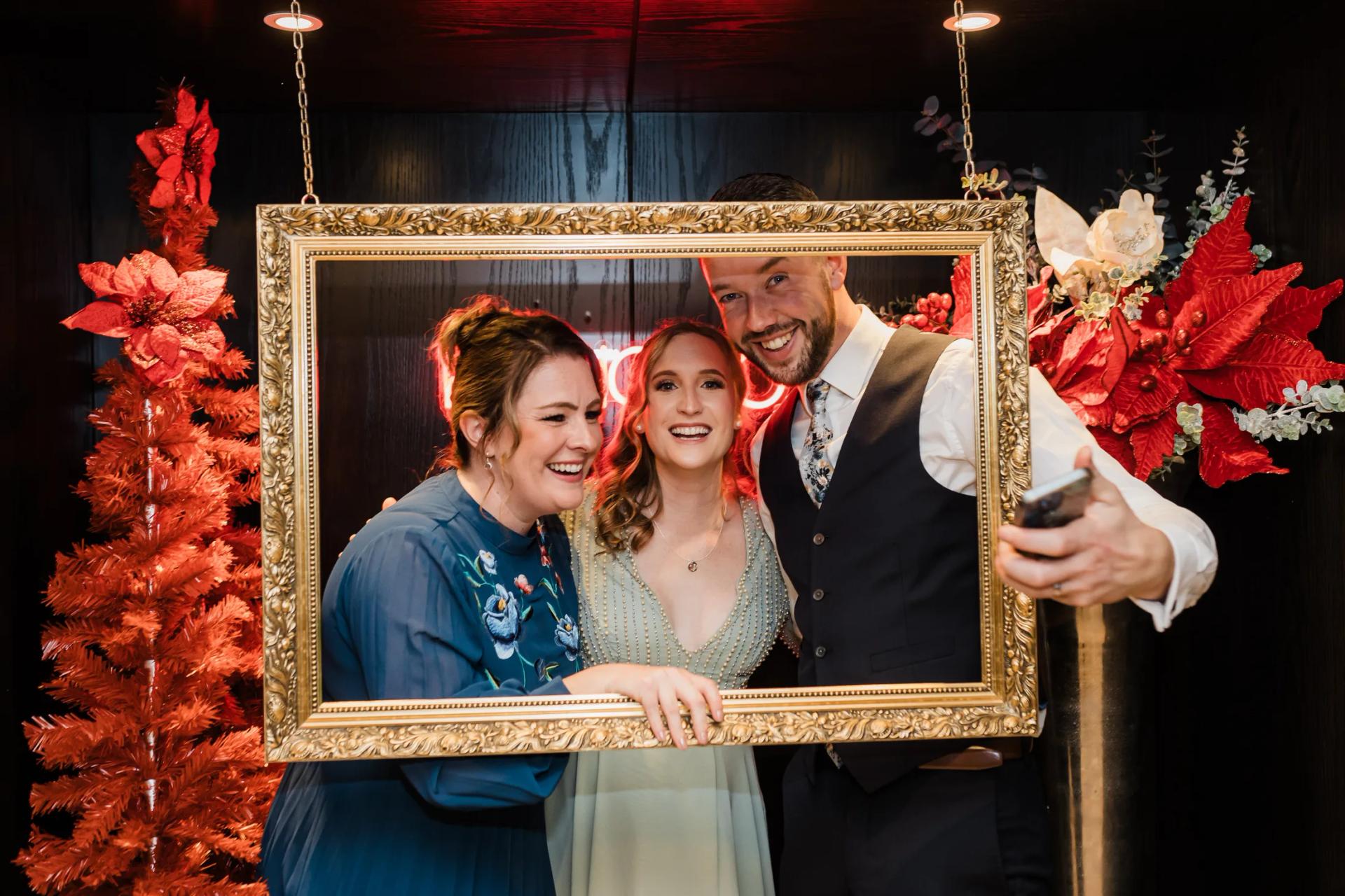 Christmas party night celebrations at One Warwick Park