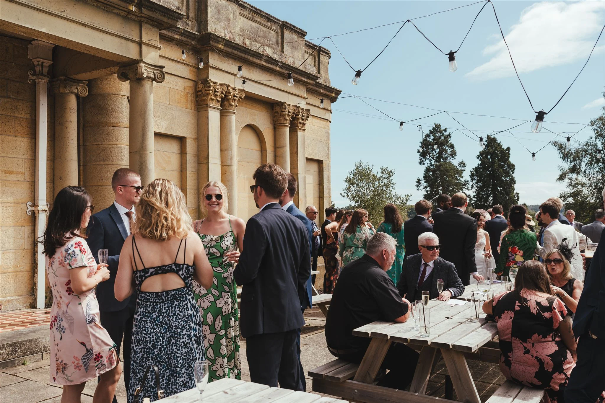 Wedding couple at Salomons Estate
