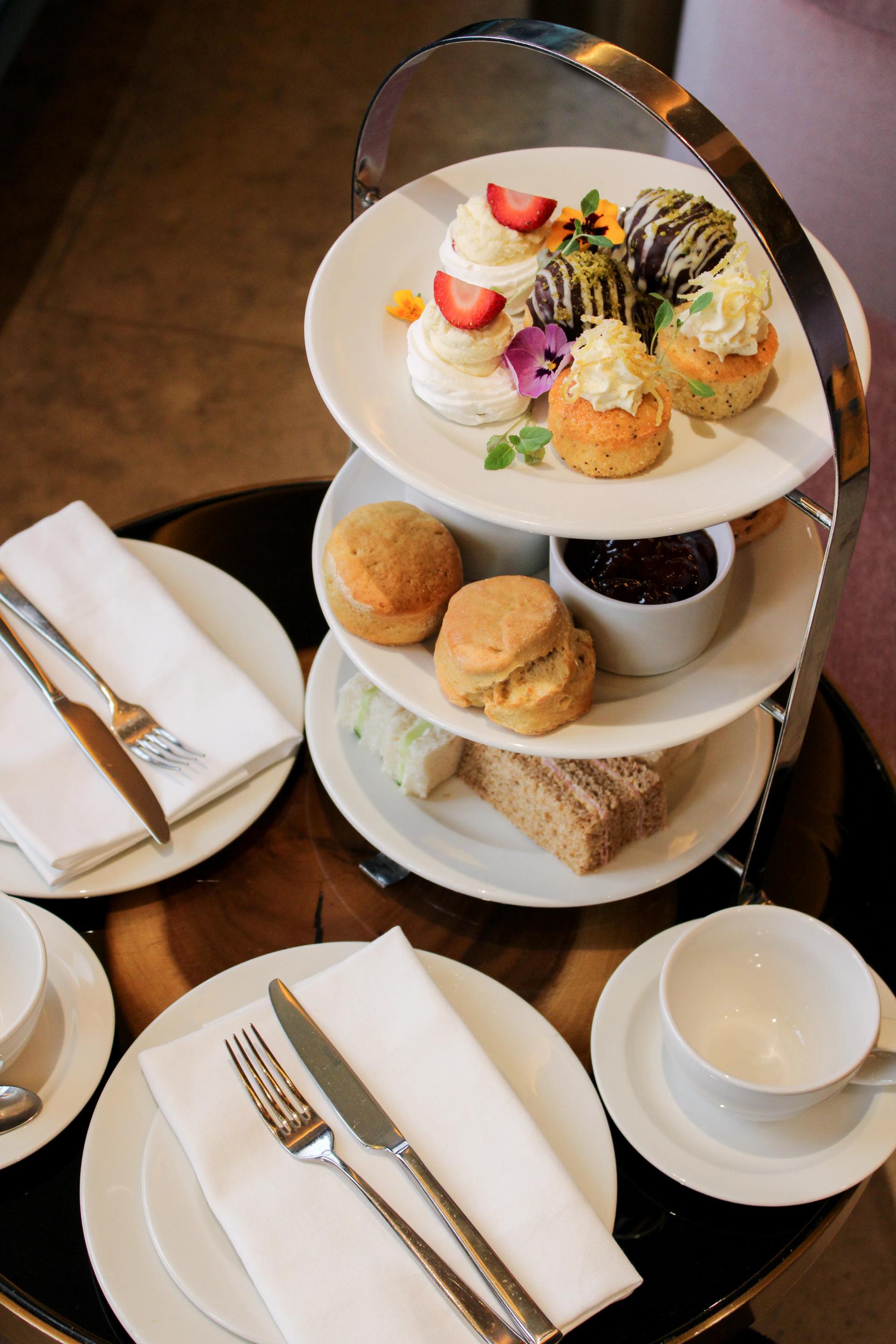 Classic afternoon tea served at One Warwick Park Brasserie