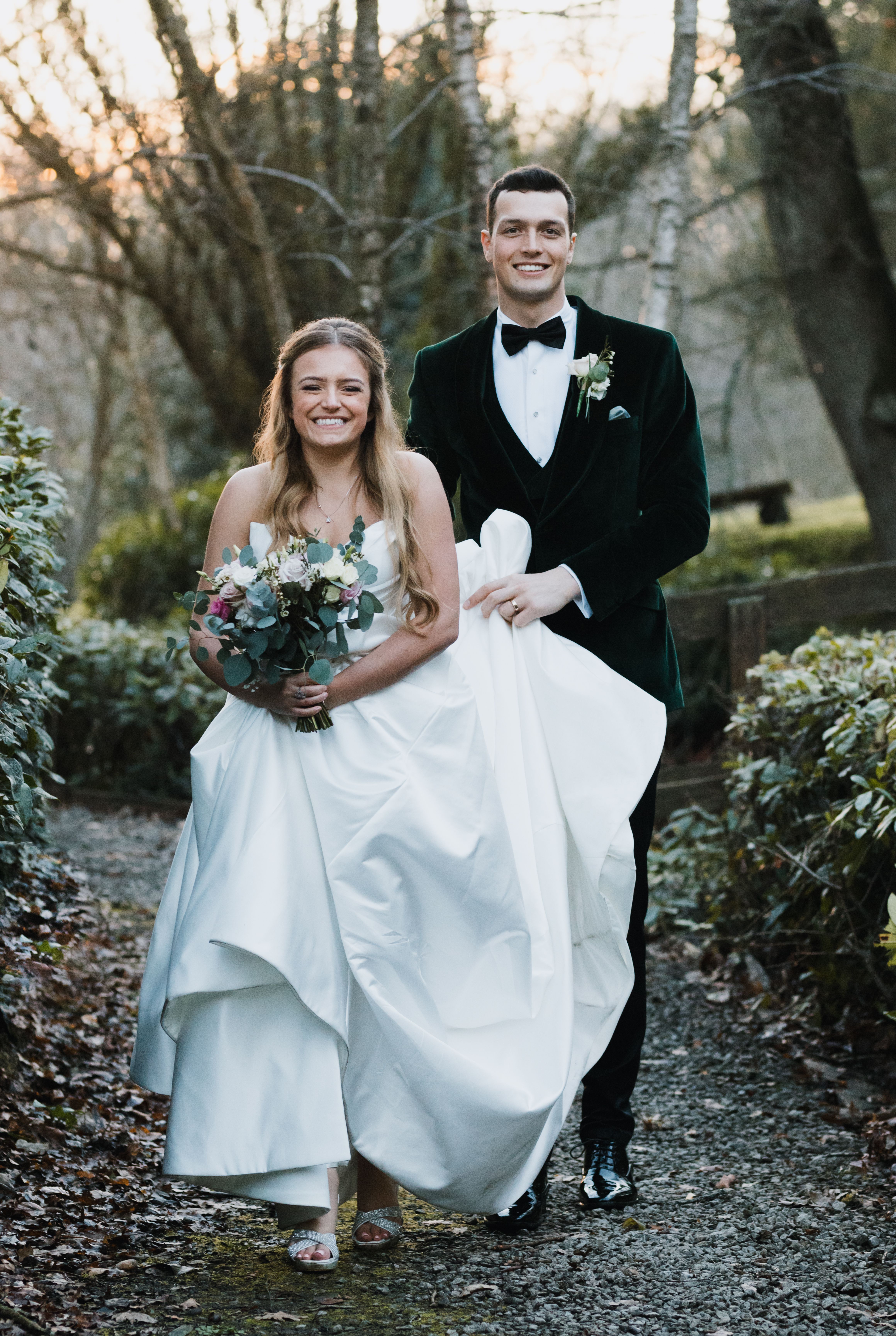 Wedding Couple at Salomons Estate