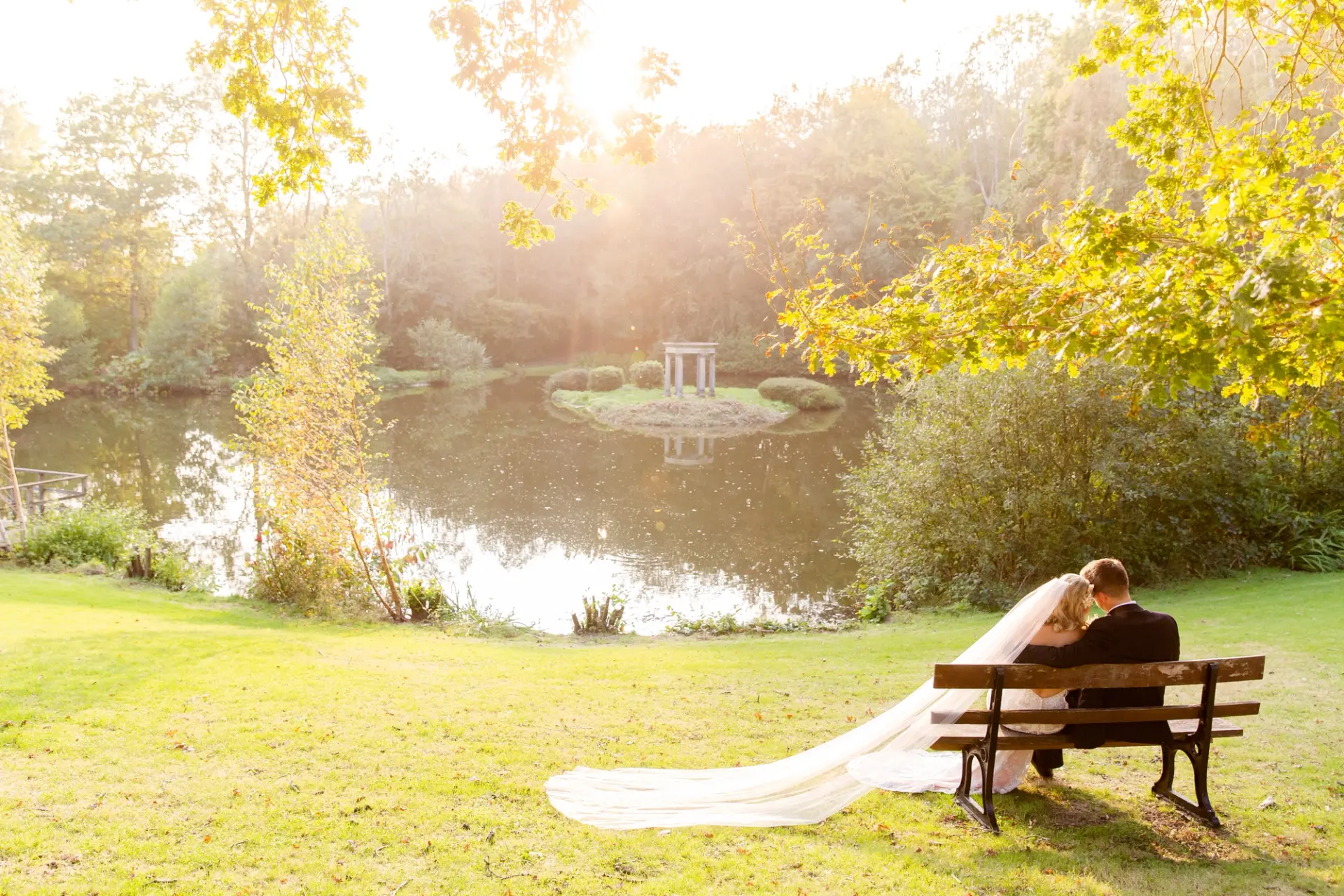 Wedding Couple at Salomons Estate