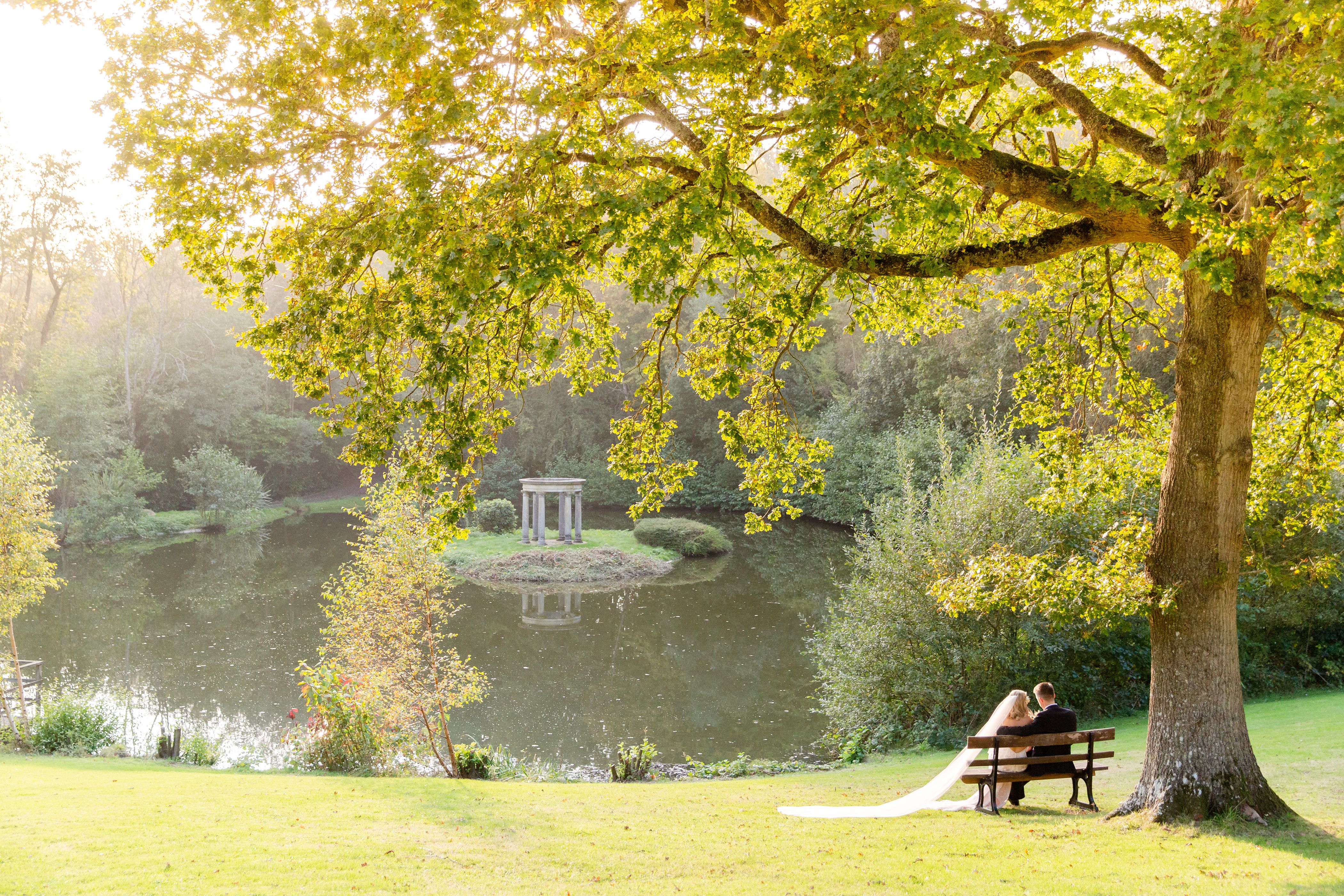 Wedding Couple at Salomons Estate