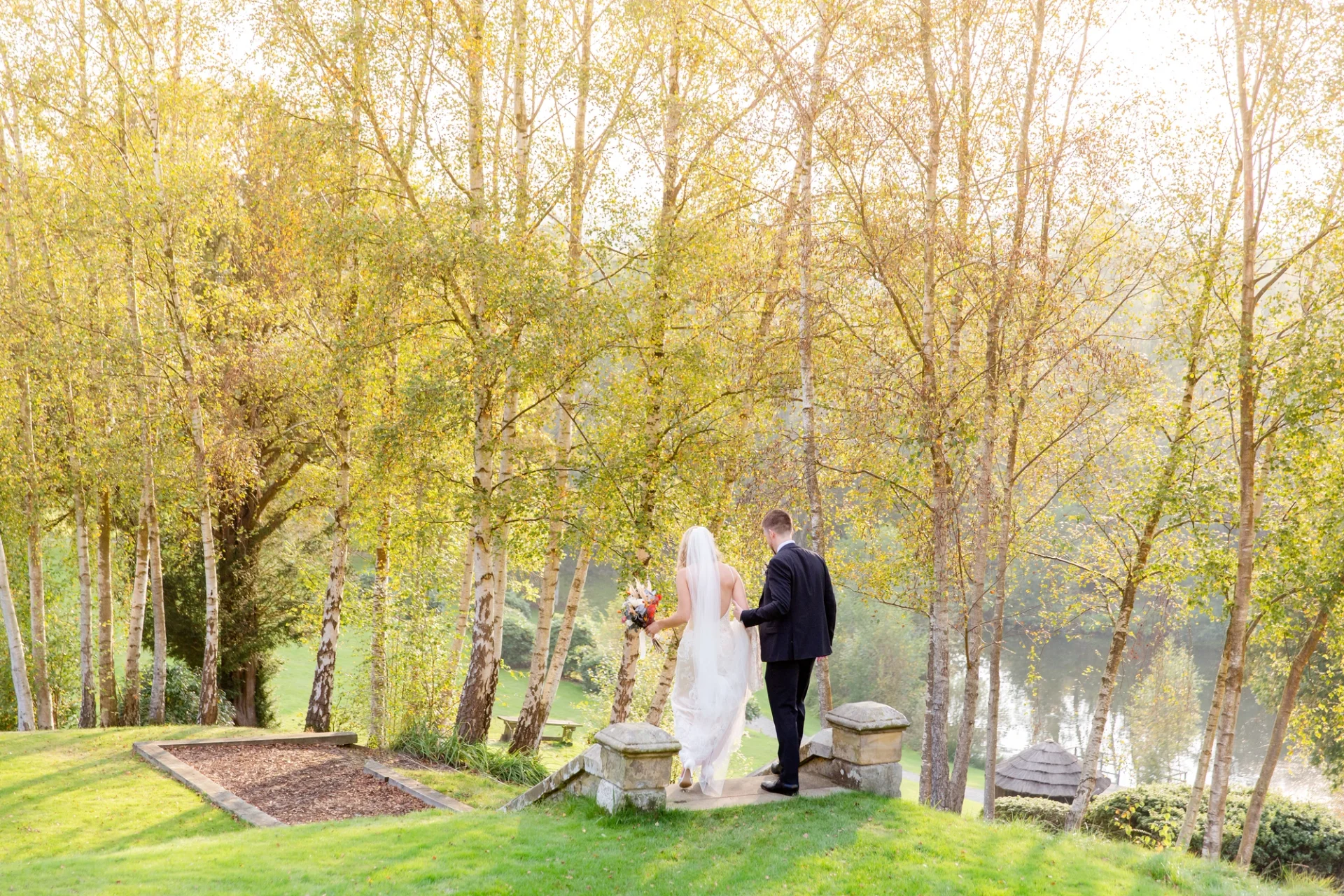 Wedding Couple at Salomons Estate