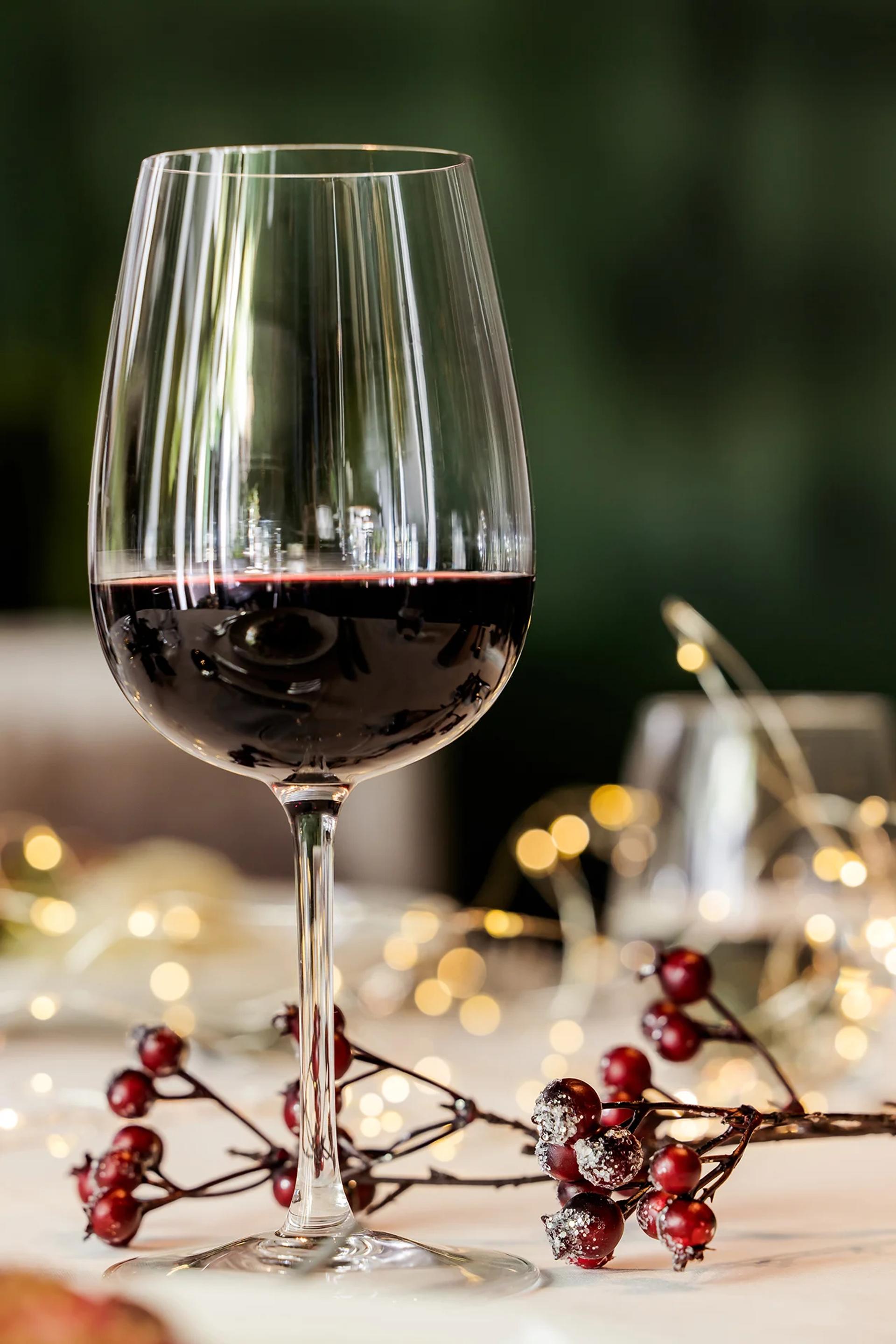 A festive table setting at The Brasserie, One Warwick Park Hotel