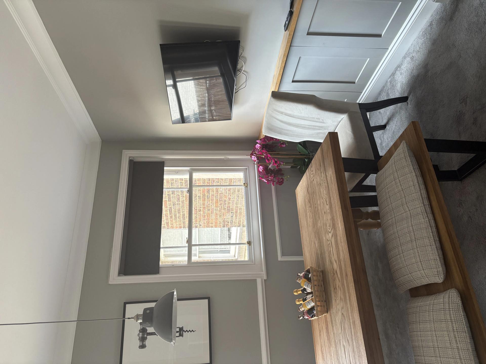 Stylish bedroom in The House at One Warwick Park