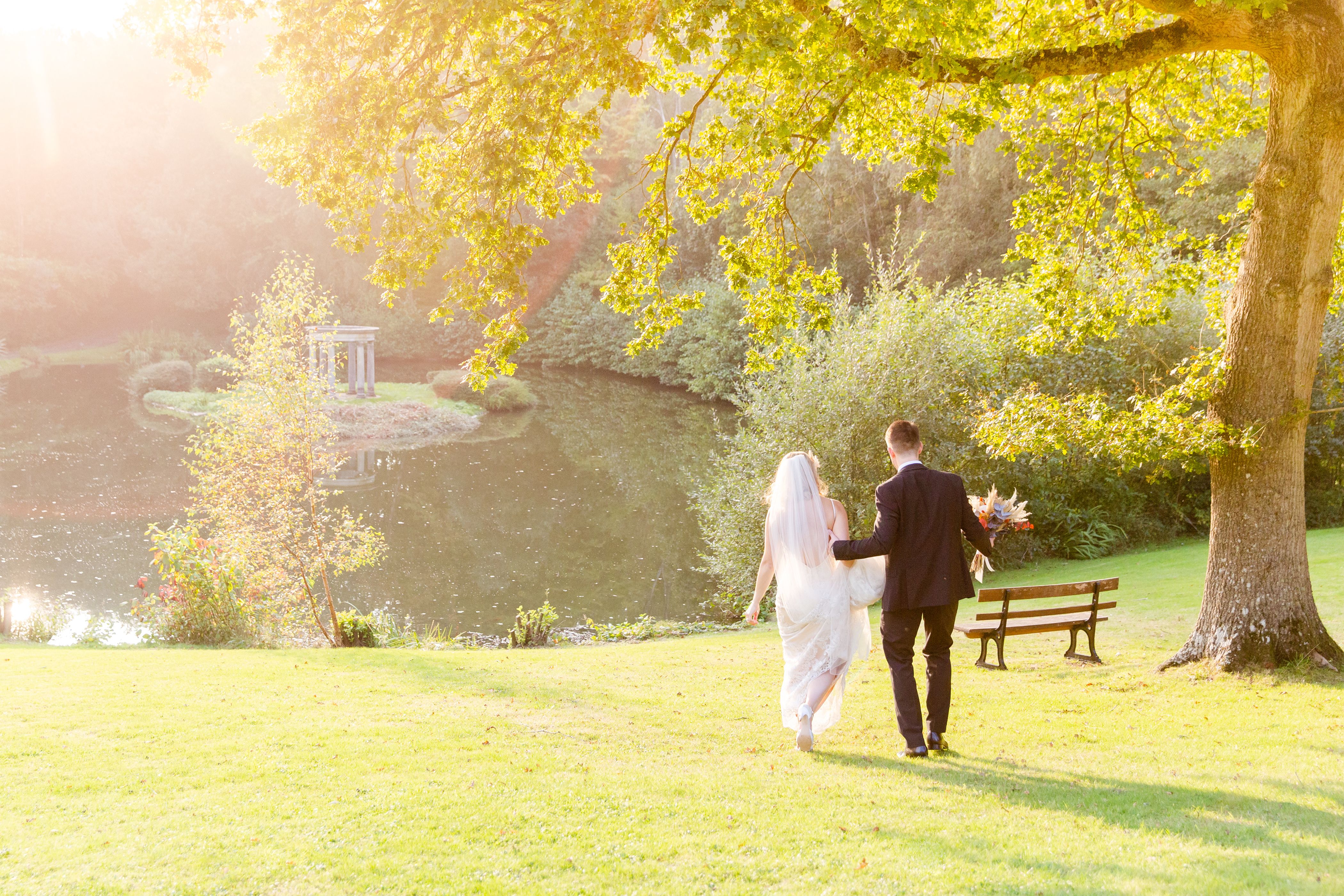 Wedding Couple at Salomons Estate