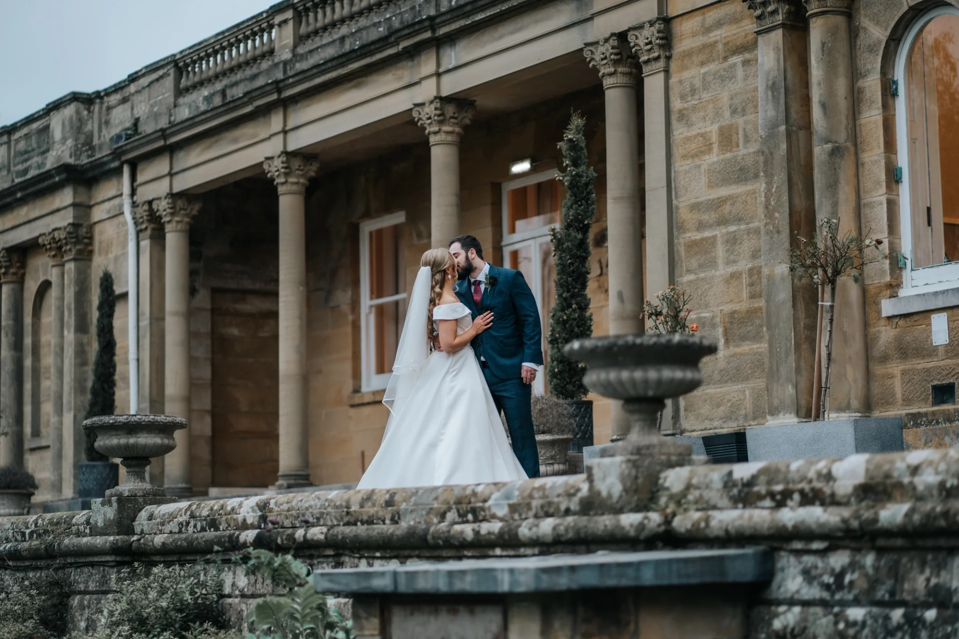 Wedding Couple at Salomons Estate