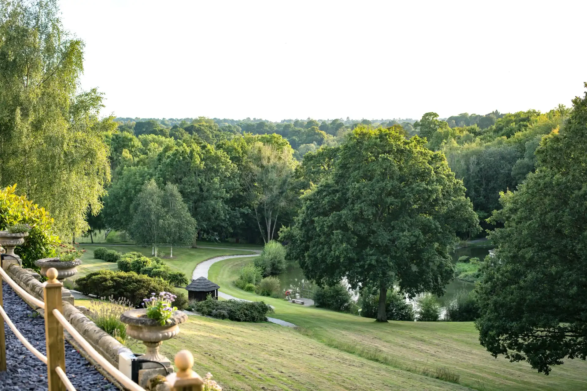 Beautiful grounds of Salomons Estate