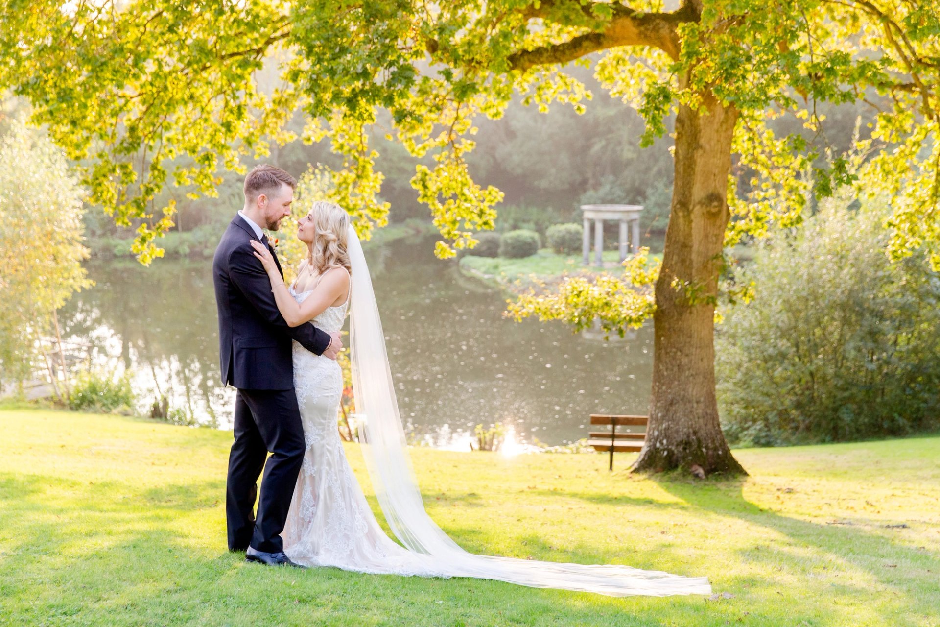 Wedding Couple at Salomons Estate