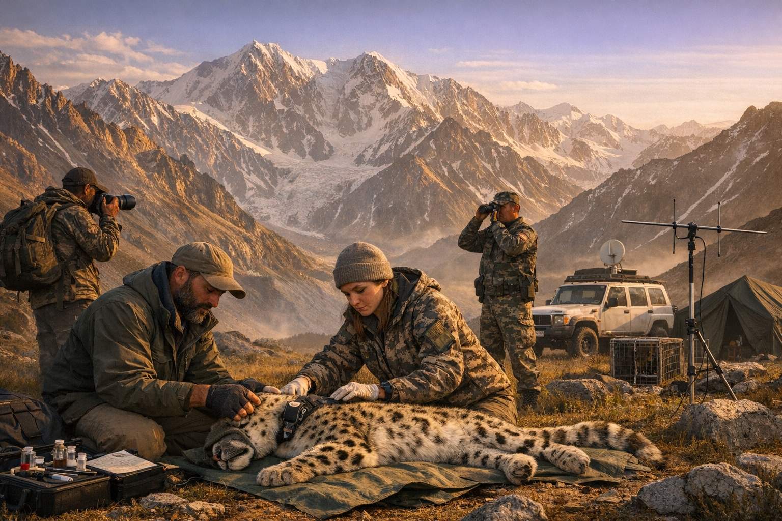 Snow Leopard Conservation in the Tien Shan Mountains