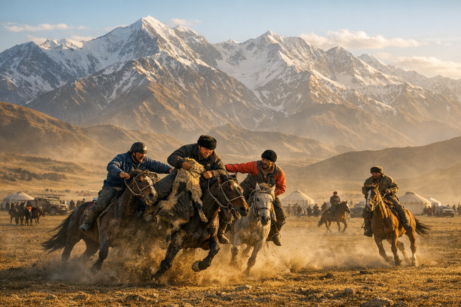 Discover the Thrilling Heritage and Rules of Kok-Boru: Kyrgyzstan's Dead Goat Polo