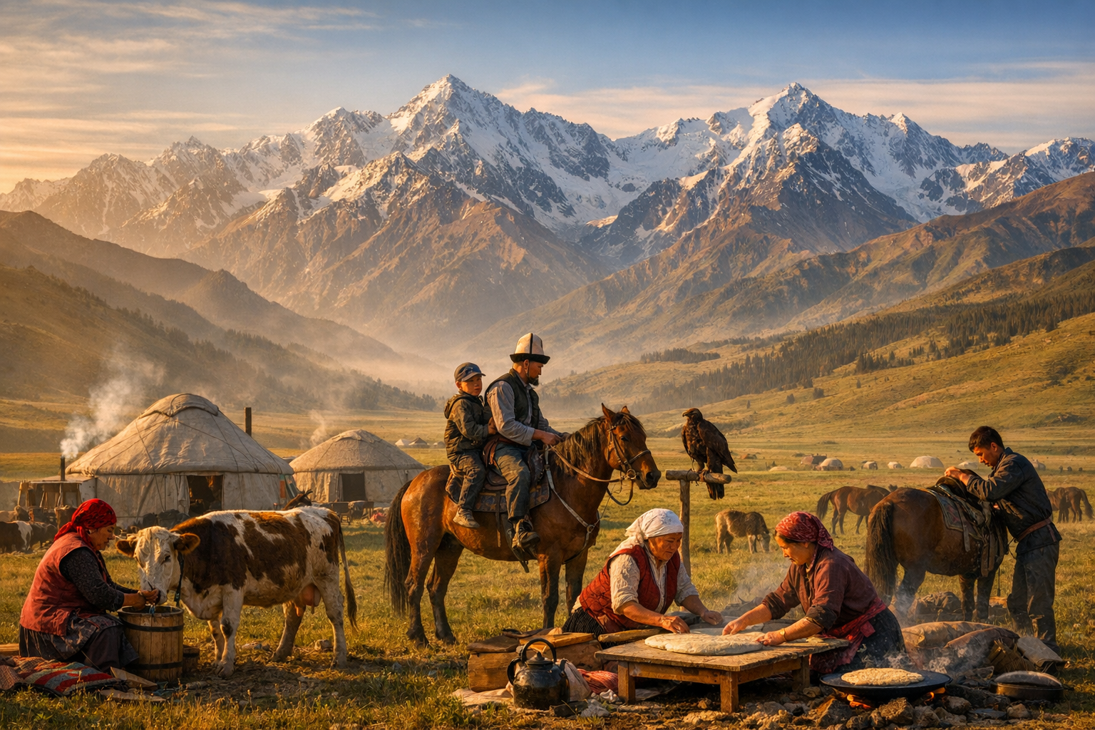 Embracing Jailoo: The Nomadic Summer Pasture Customs of Kyrgyzstan
