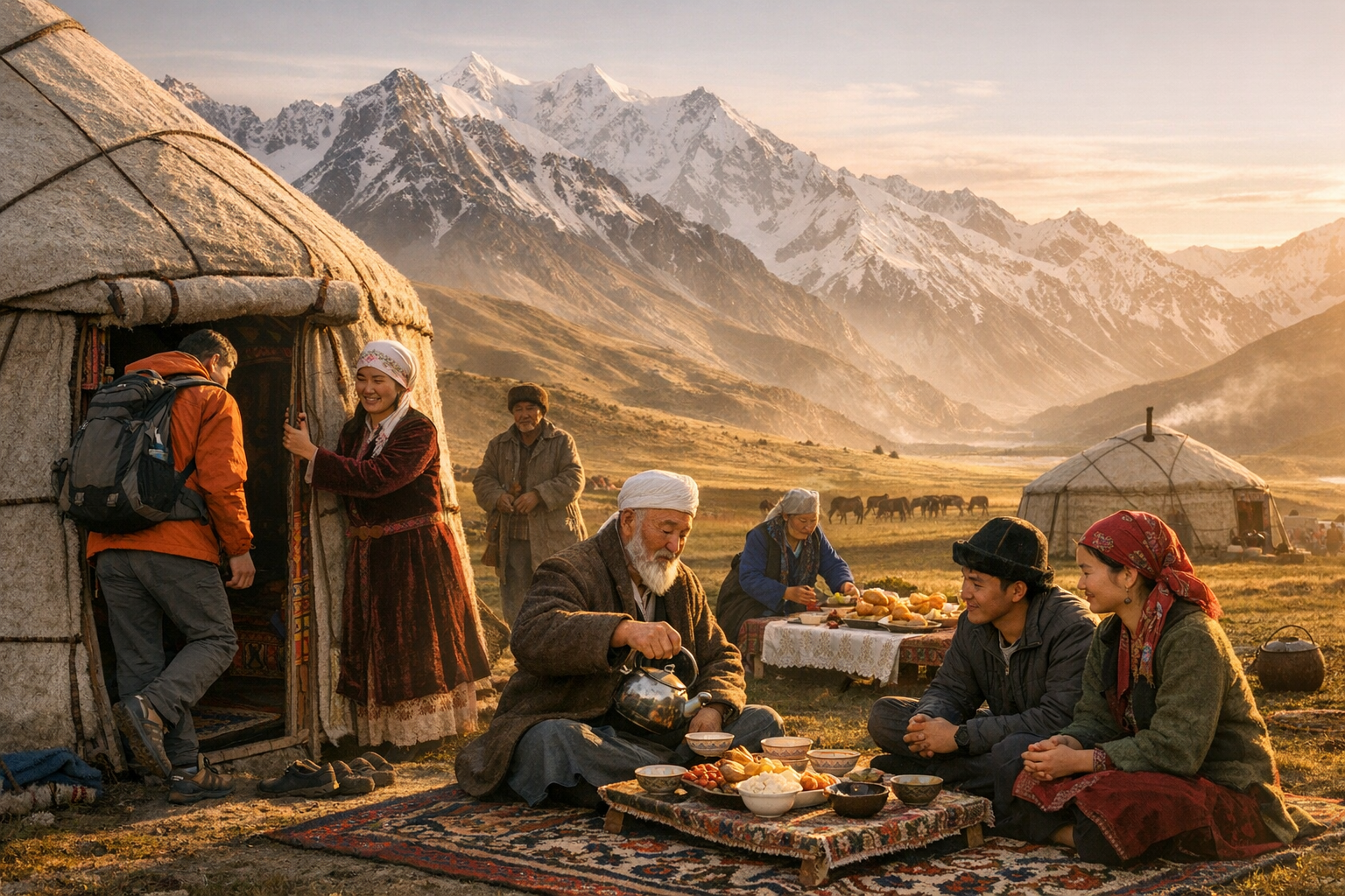 Mastering Traditional Kyrgyz Yurt Etiquette: A Traveler’s Guide
