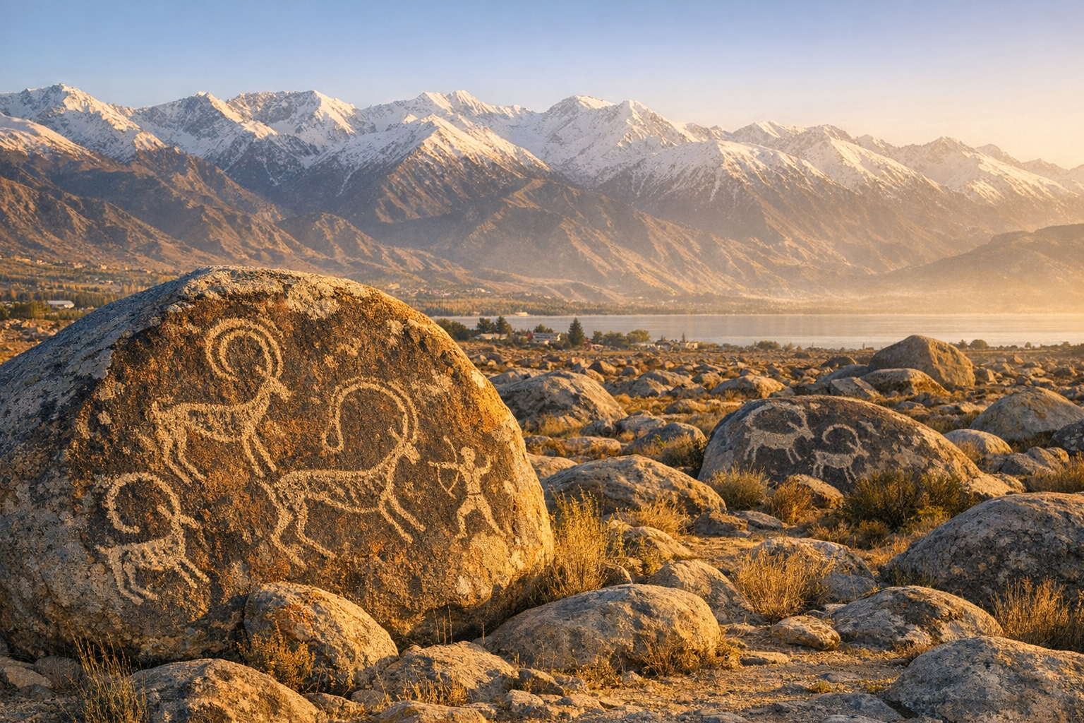 Discovering the Ancient Petroglyphs of Cholpon Ata